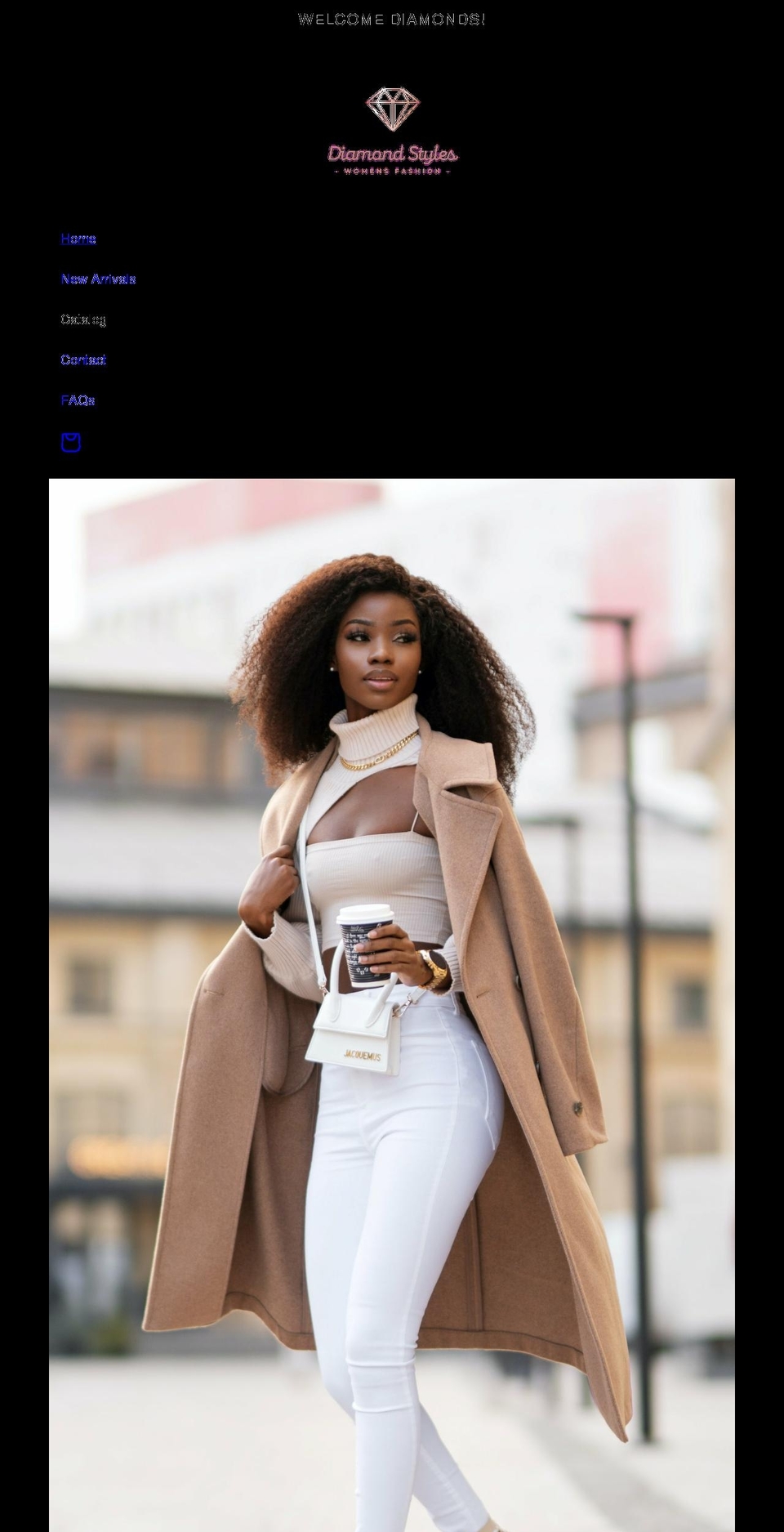 diamondstyles.net shopify website screenshot