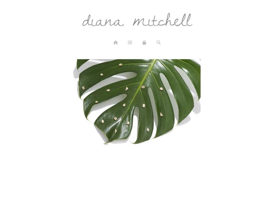 dianamitchell.com shopify website screenshot