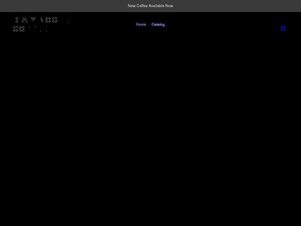 diaynochecoffee.com shopify website screenshot