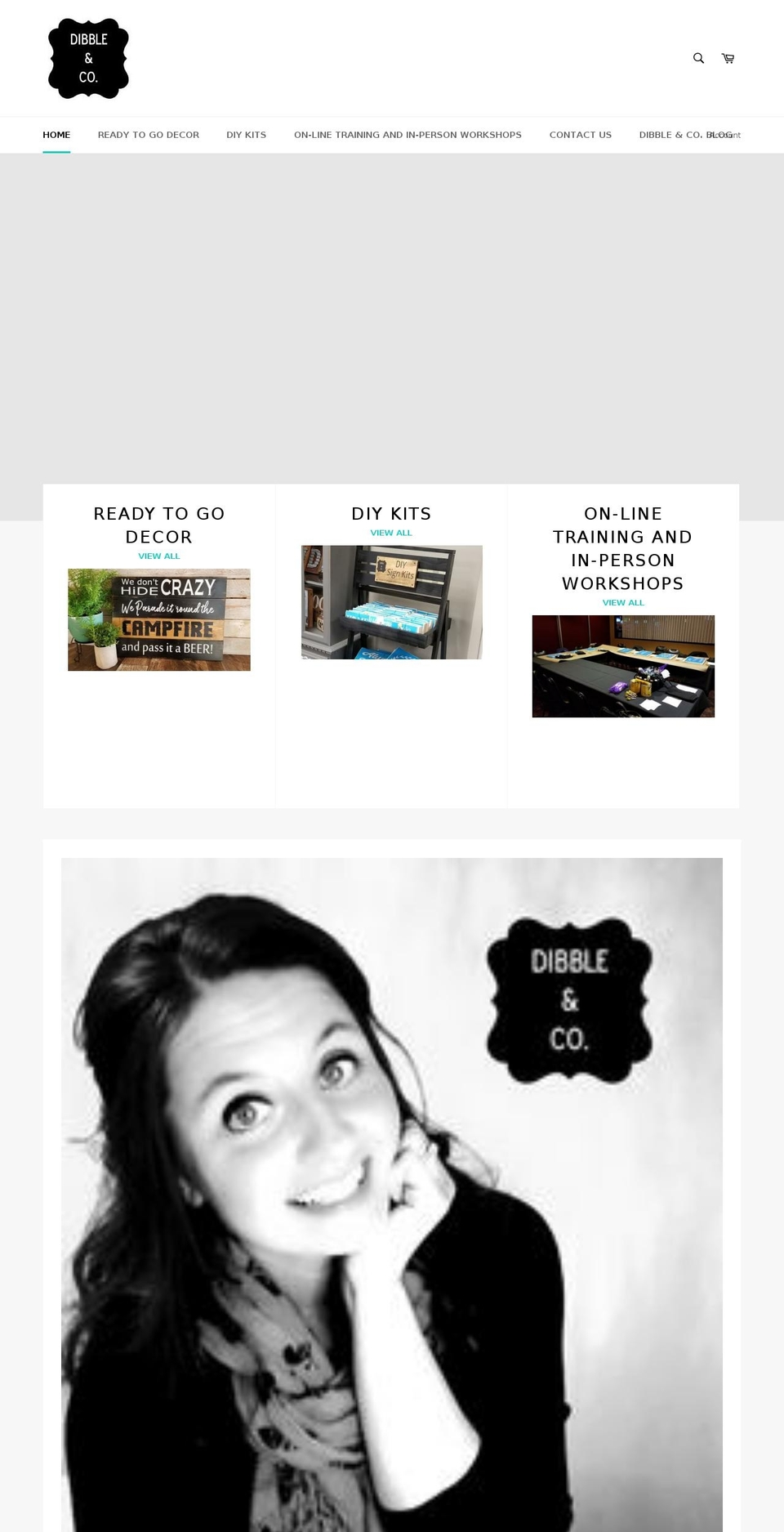 dibbleandco.com — Shopify storefront screenshot