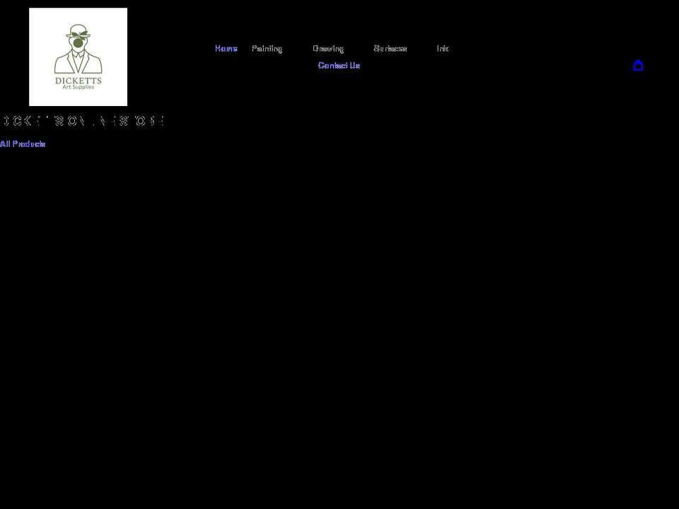 dicketts.co.uk shopify website screenshot