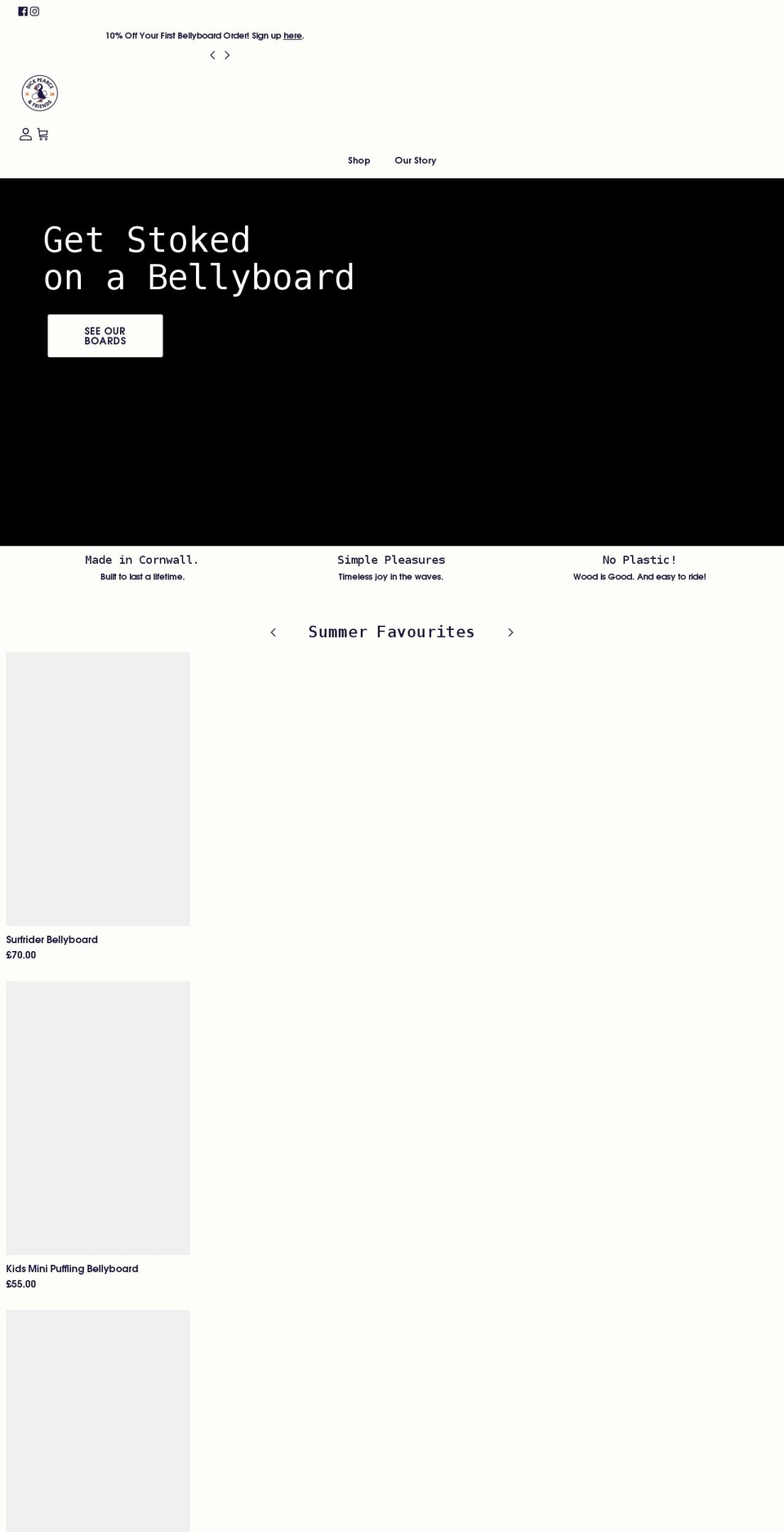 dickpearce.com shopify website screenshot