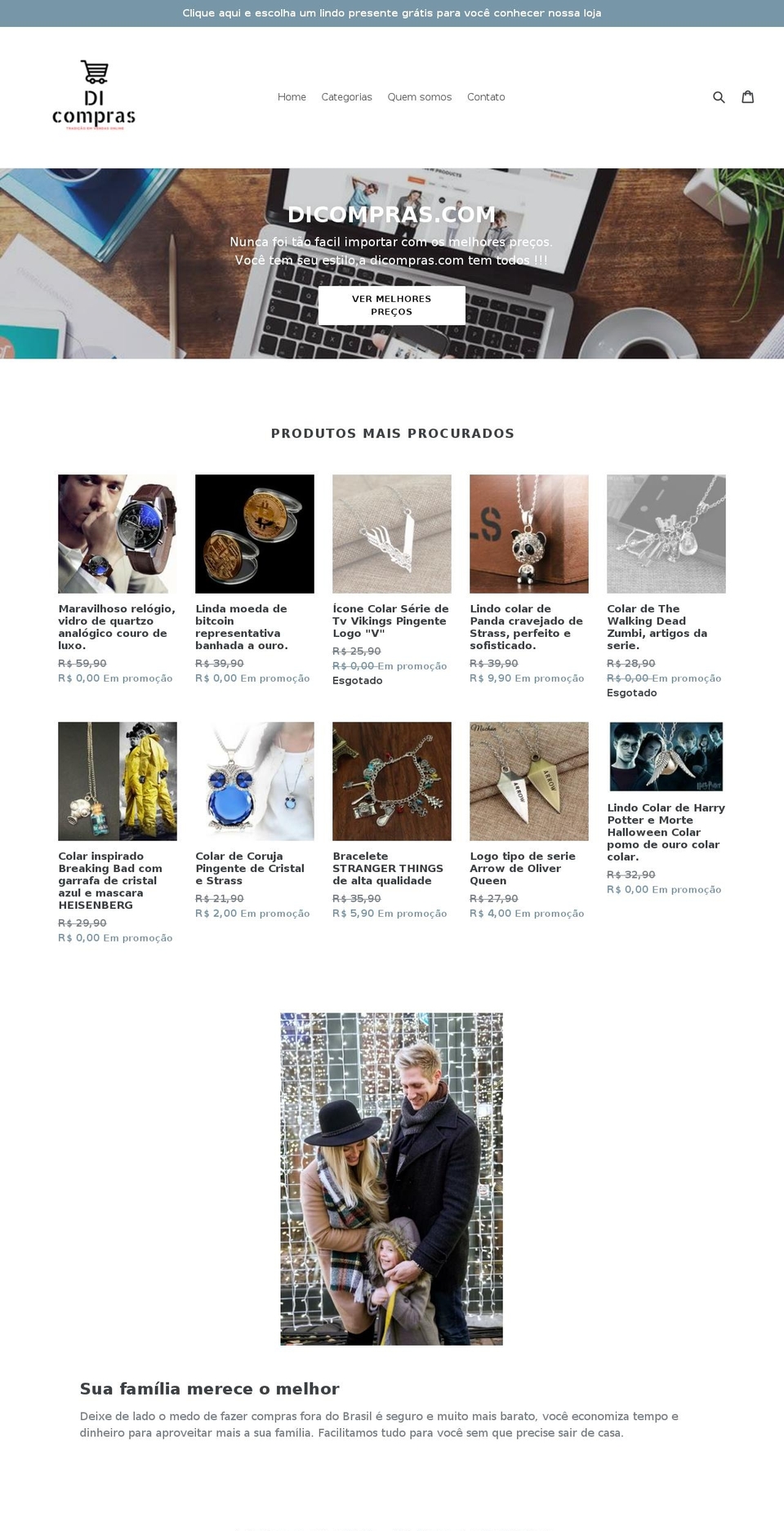dicompras.com — Shopify storefront screenshot