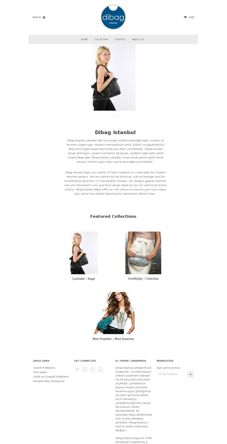 didemerenyol.com — Shopify storefront screenshot