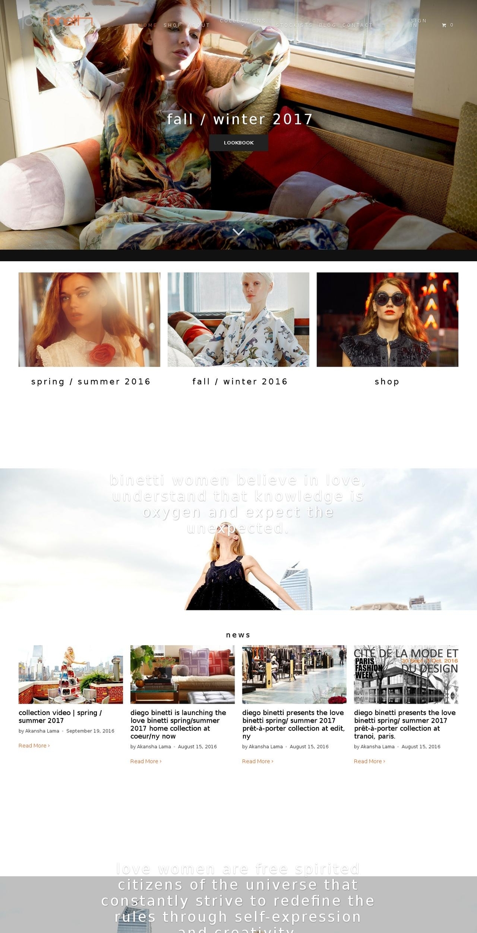 diegobinetti.com shopify website screenshot