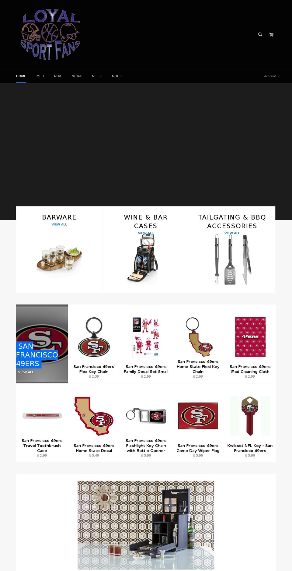 diehardsportfan.com — Shopify storefront screenshot