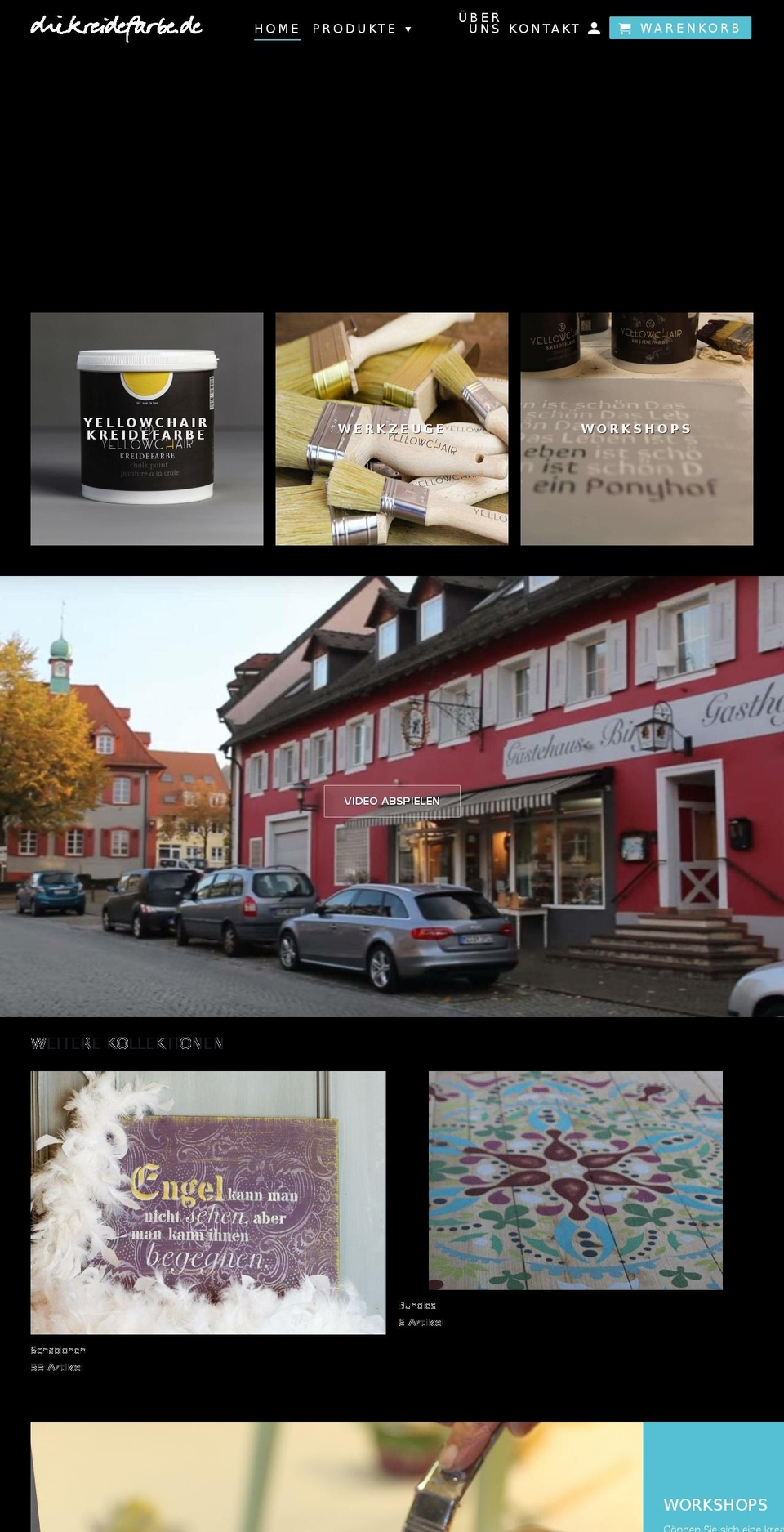 diekreidefarbe.com — Shopify storefront screenshot