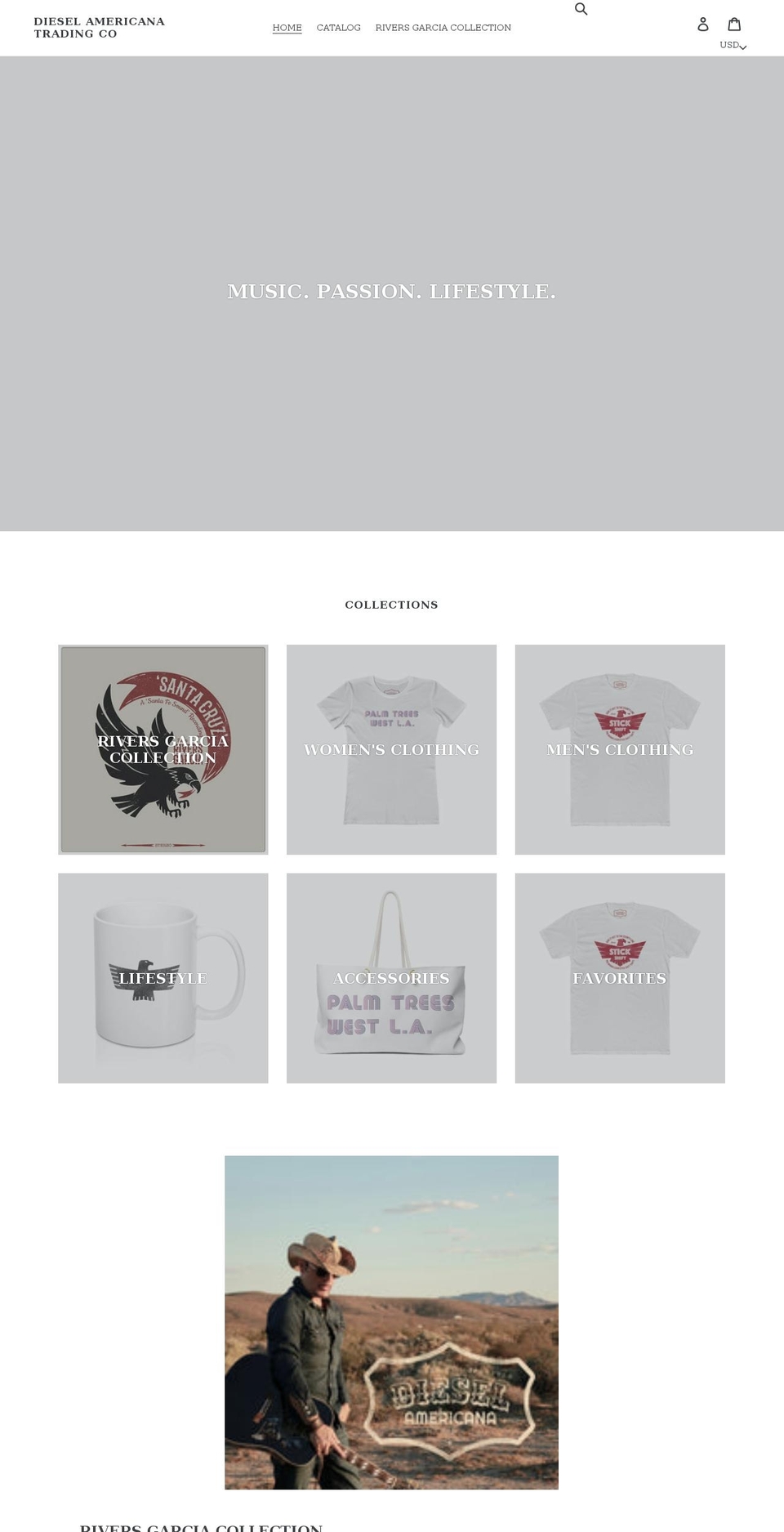 dieselamericana.com shopify website screenshot