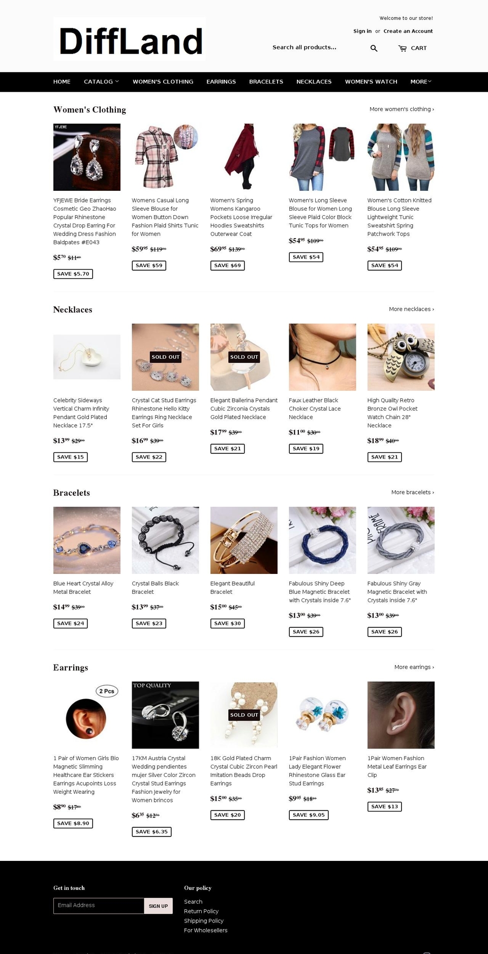 diff-trade.com — Shopify storefront screenshot