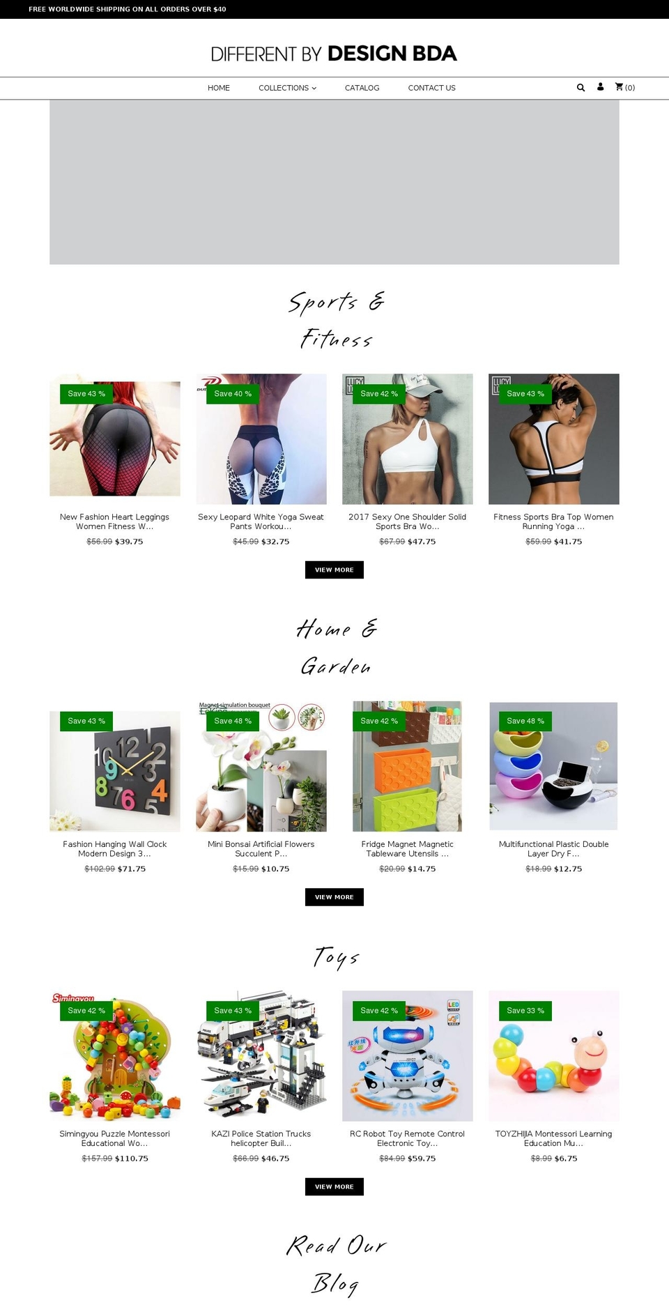 differentbydesignbda.com — Shopify storefront screenshot