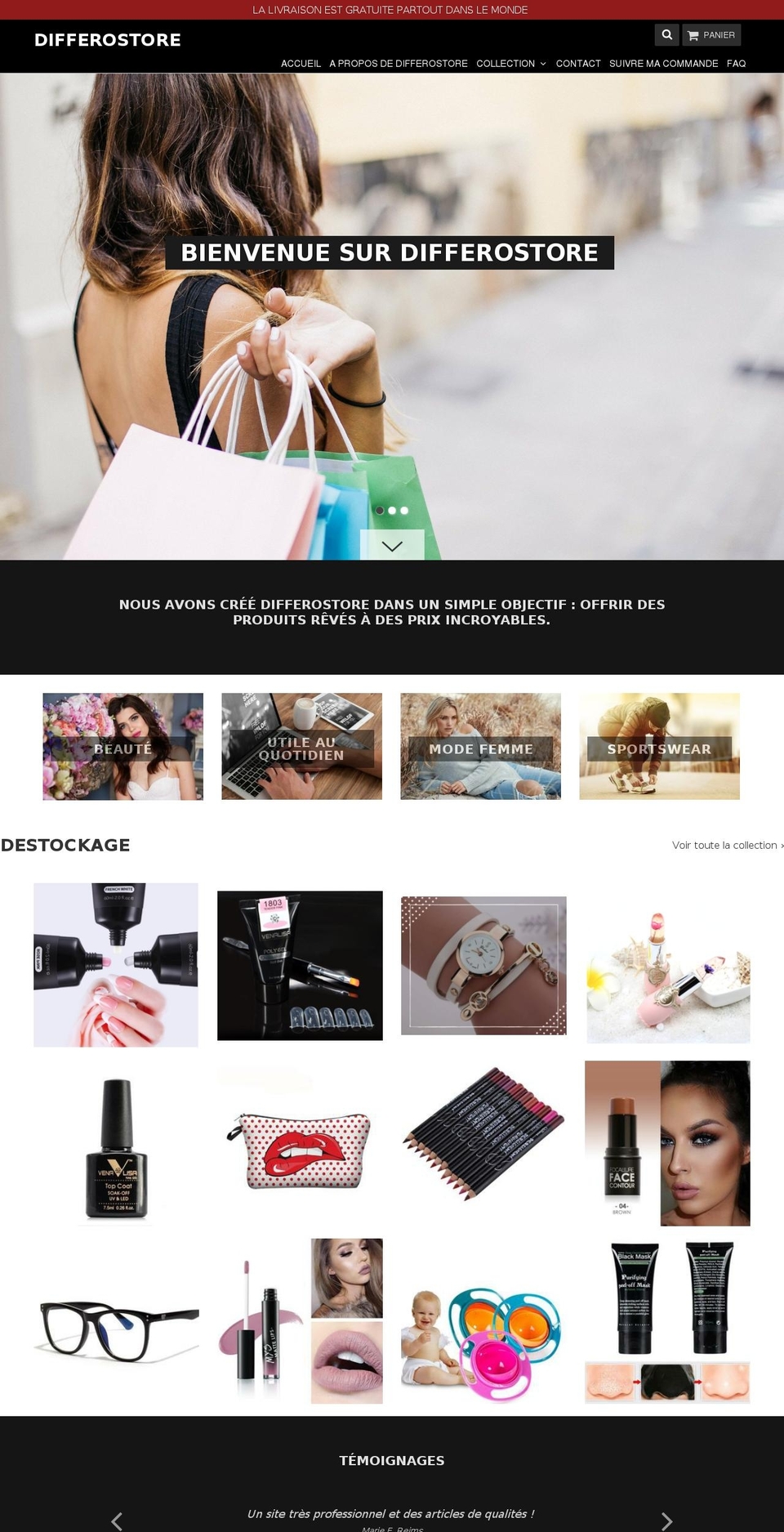 speedfly-1-09 Shopify theme site example differodiscount.com