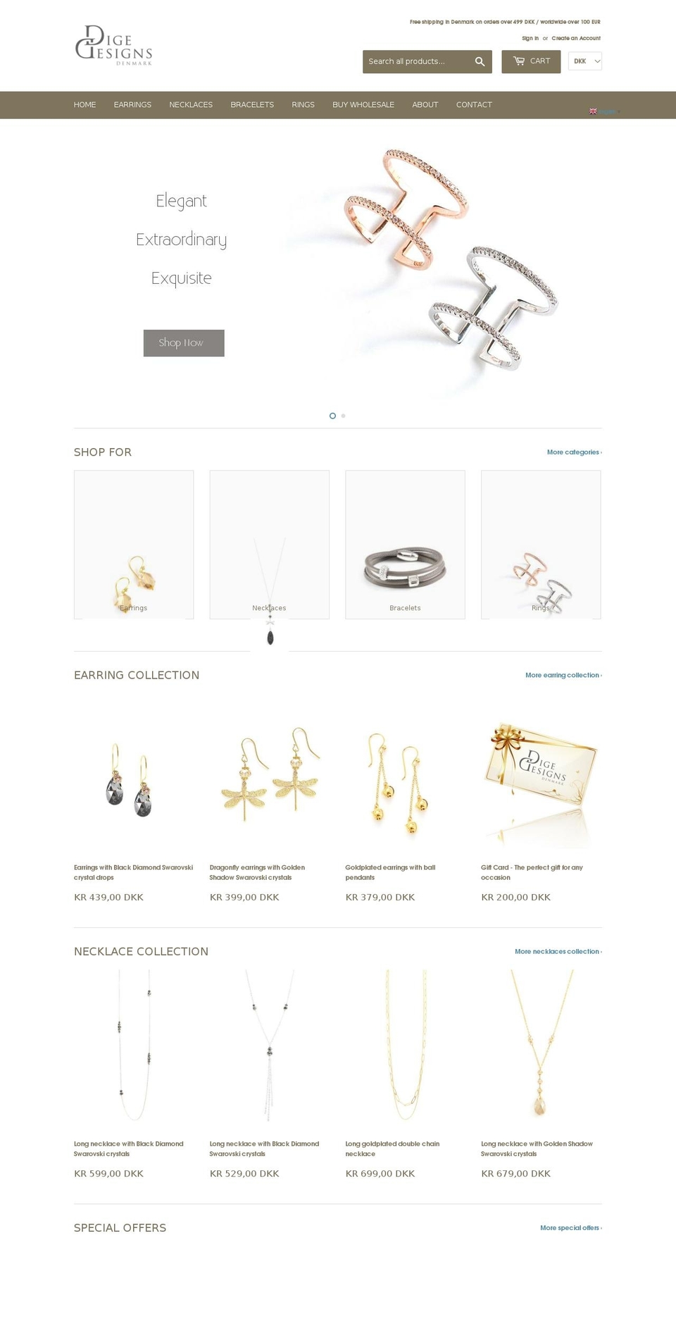 digedesigns.com — Shopify storefront screenshot