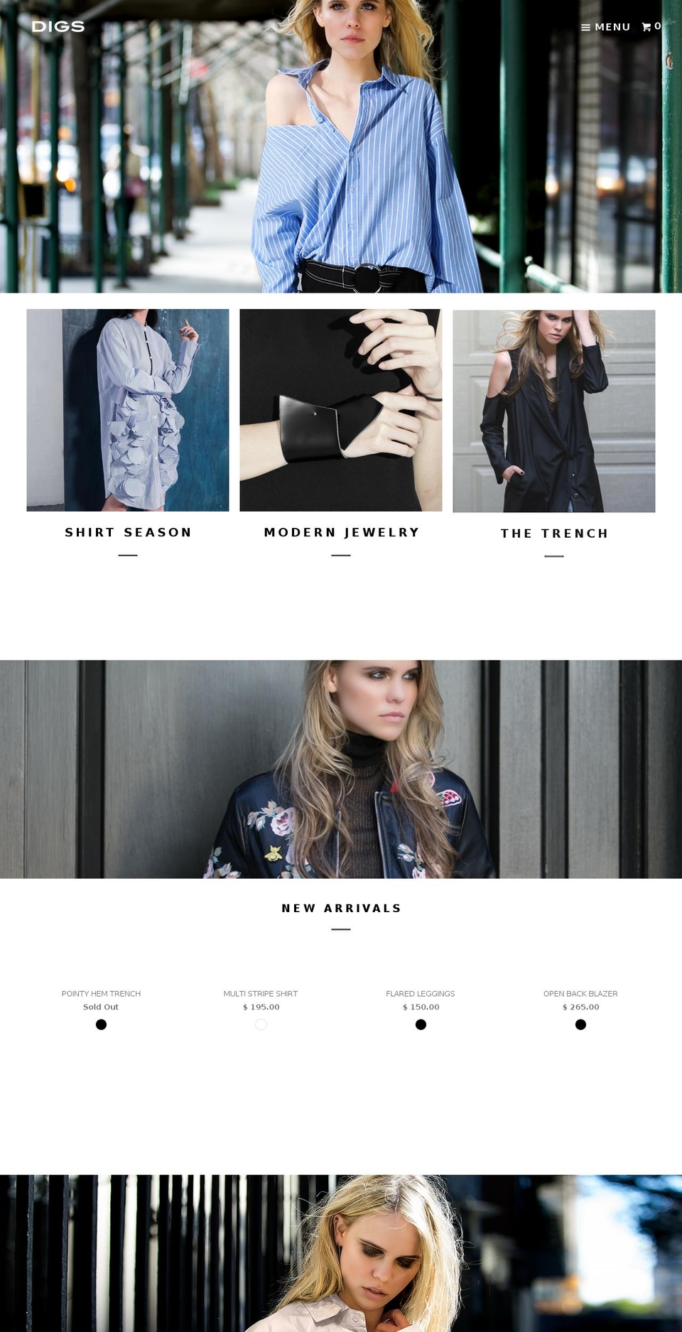 diggsny.com shopify website screenshot