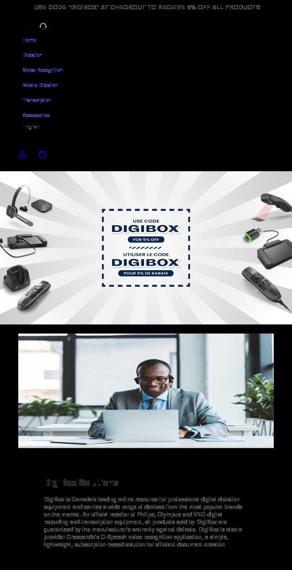 digibox.ca shopify website screenshot