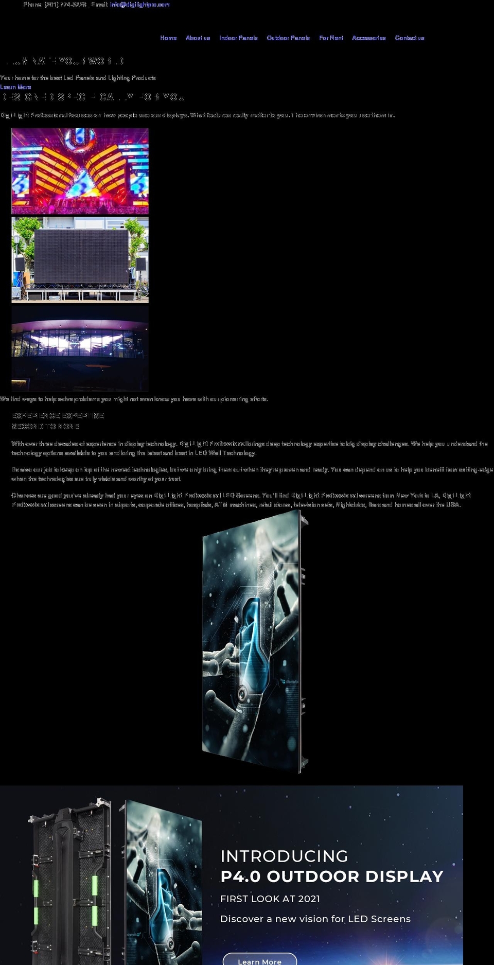 digilightpro.com shopify website screenshot