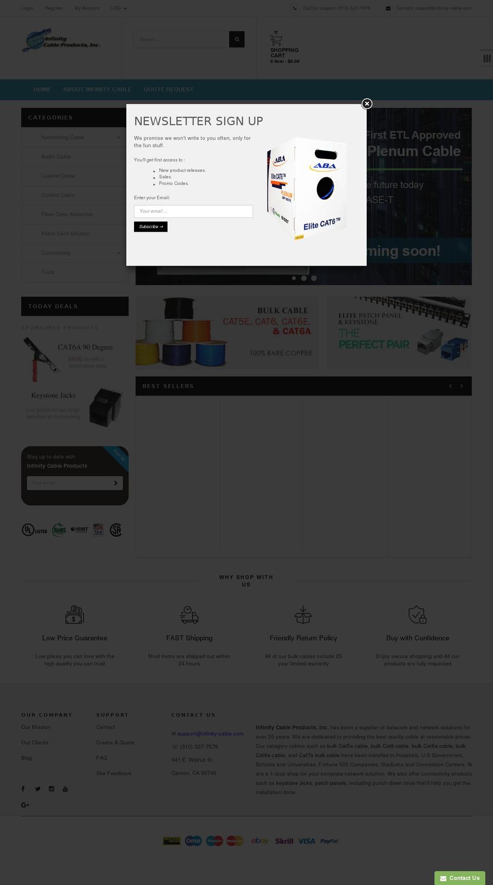 digilink-global.com — Shopify storefront screenshot