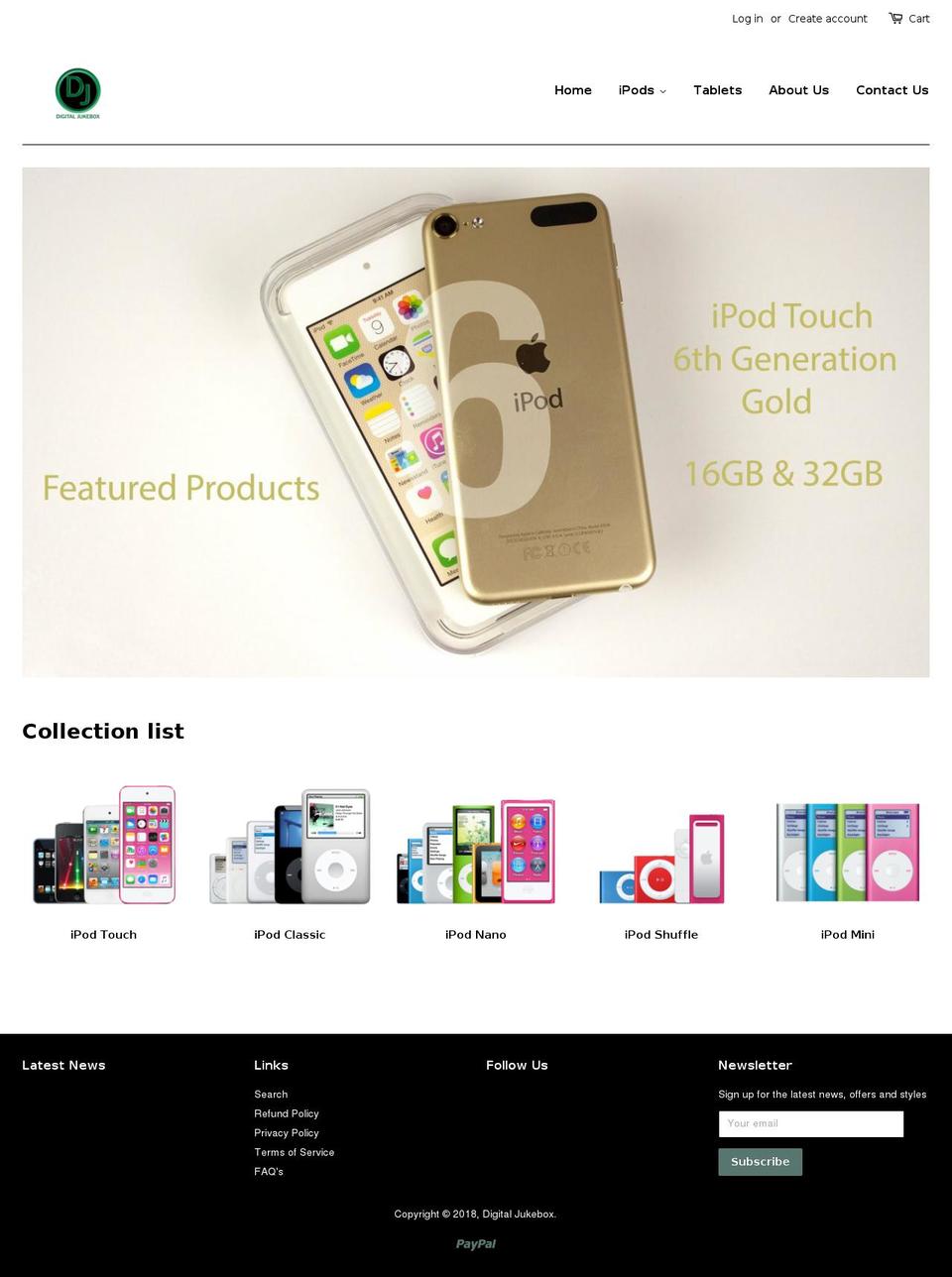 digital-jb.com — Shopify storefront screenshot