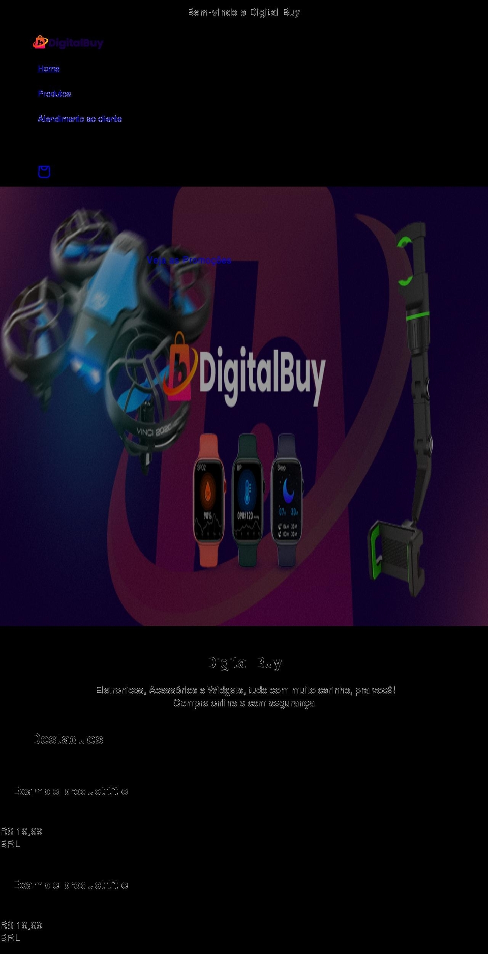 digitalbuy.com.br shopify website screenshot