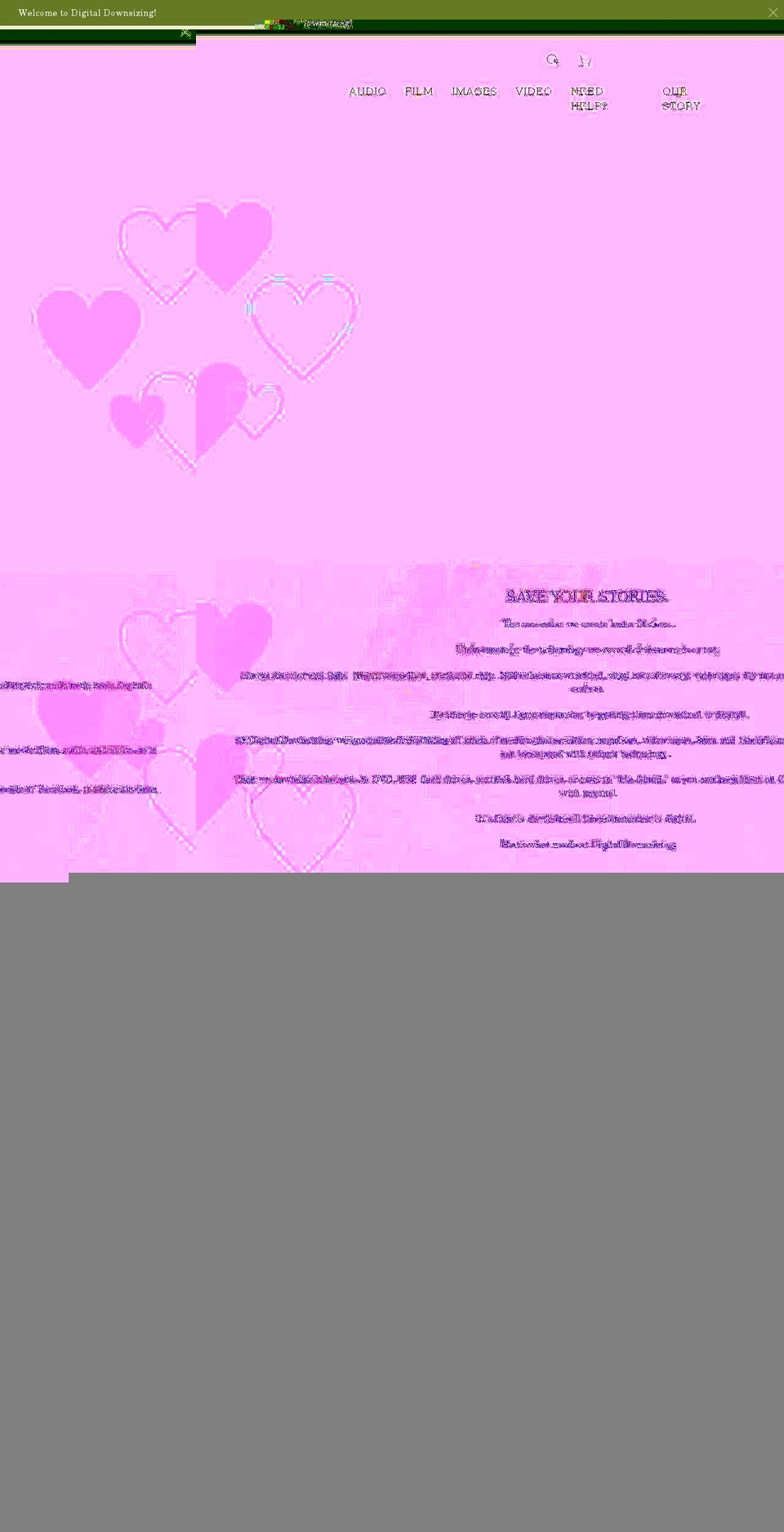 digitaldownsizingrc.com shopify website screenshot