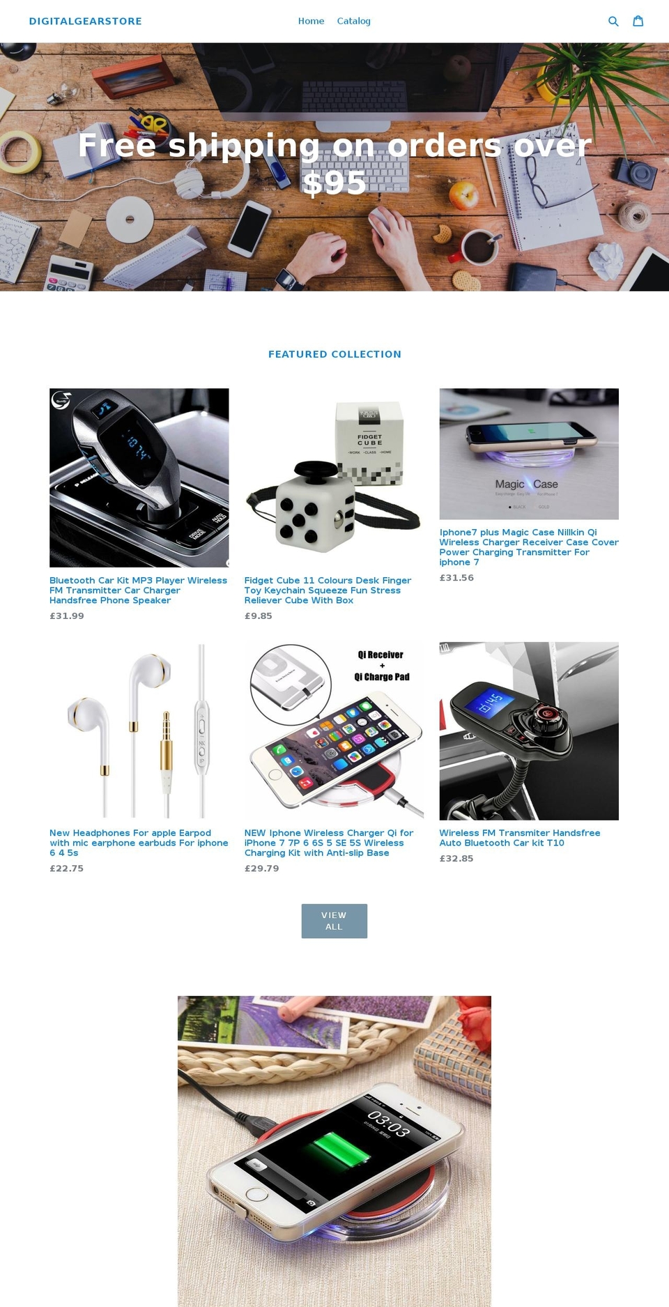 digitalgearstore.com — Shopify storefront screenshot