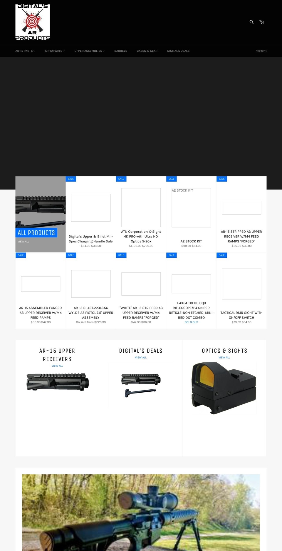 digitals-ar-products.com — Shopify storefront screenshot