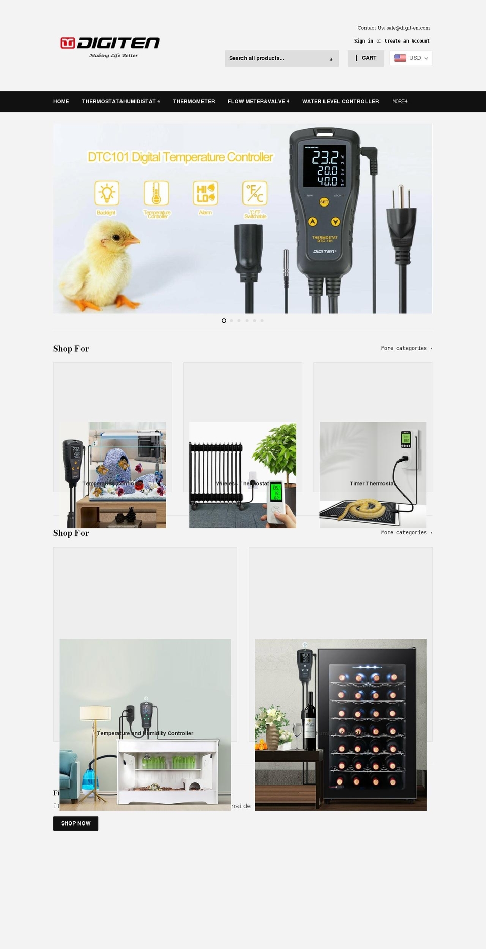 digiten.shop shopify website screenshot