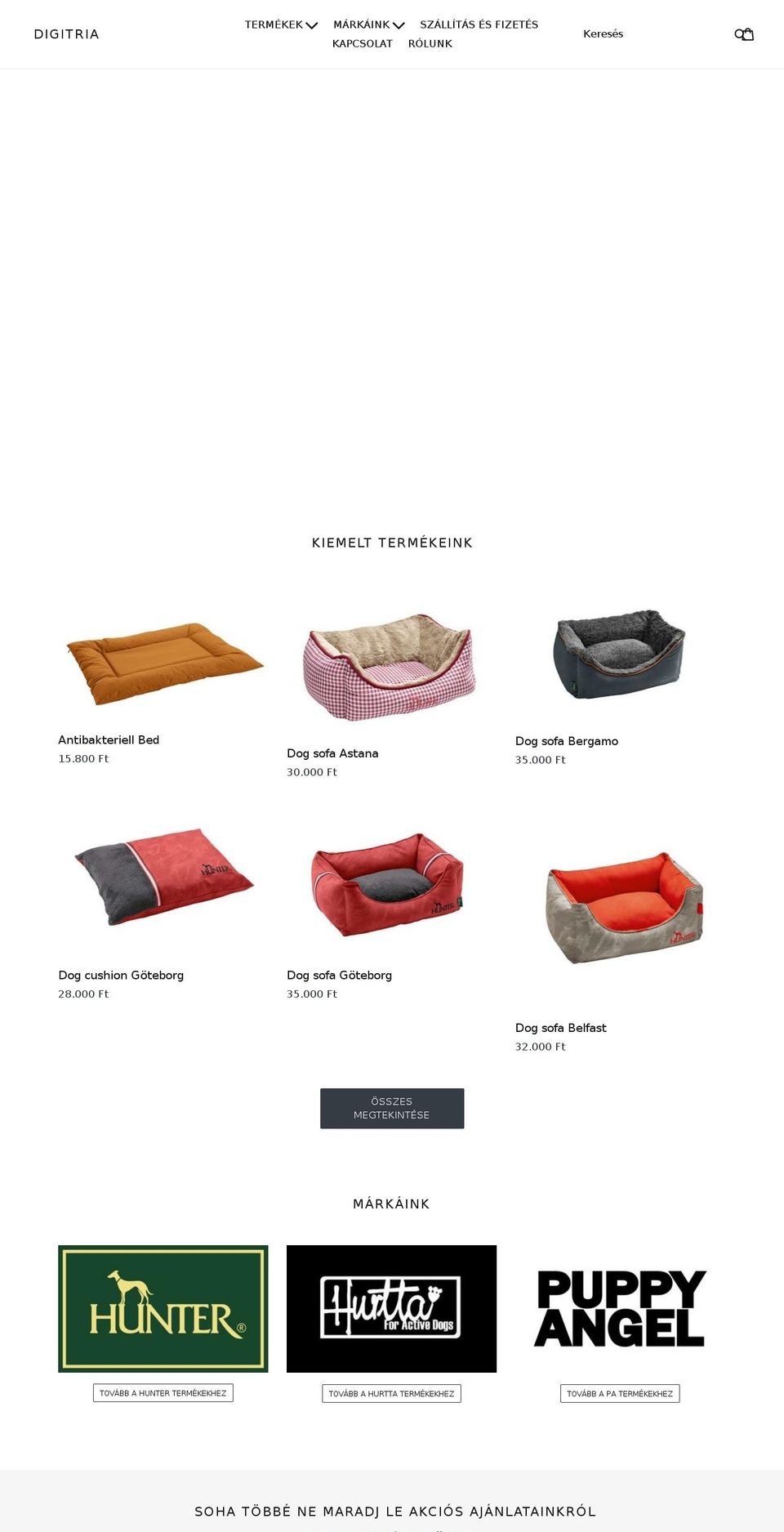 digitria.net shopify website screenshot