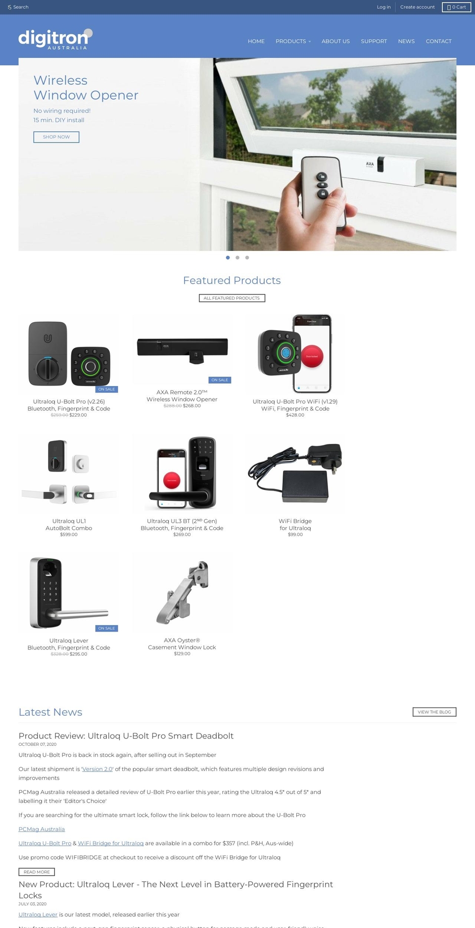 digitronaust.com.au shopify website screenshot
