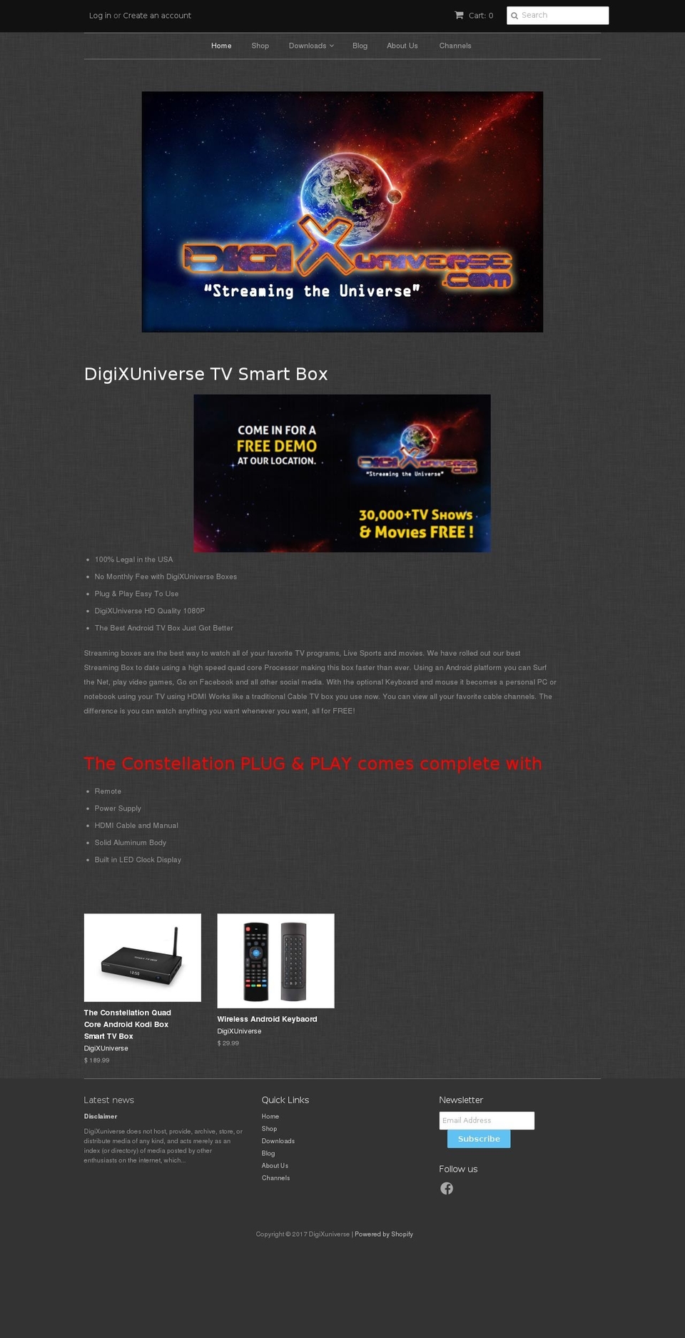 digixuniverse.com shopify website screenshot