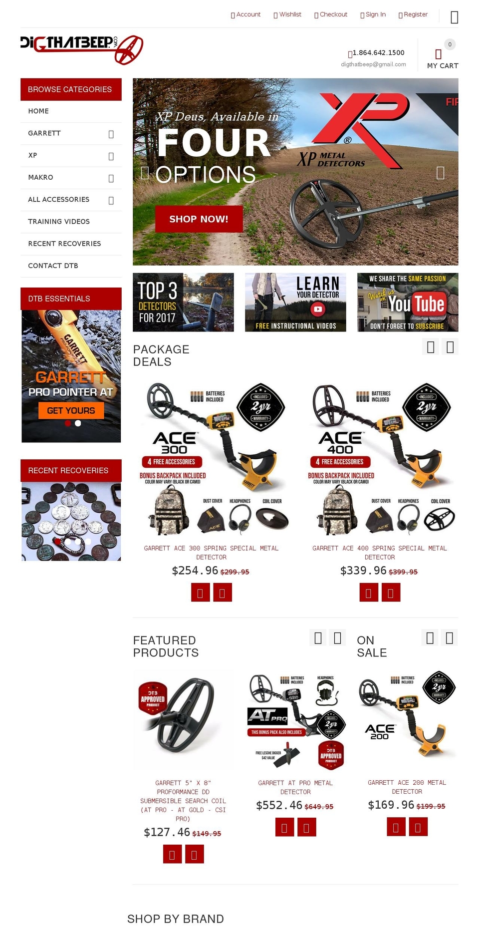 Random index Shopify theme site example digthatbeep.com