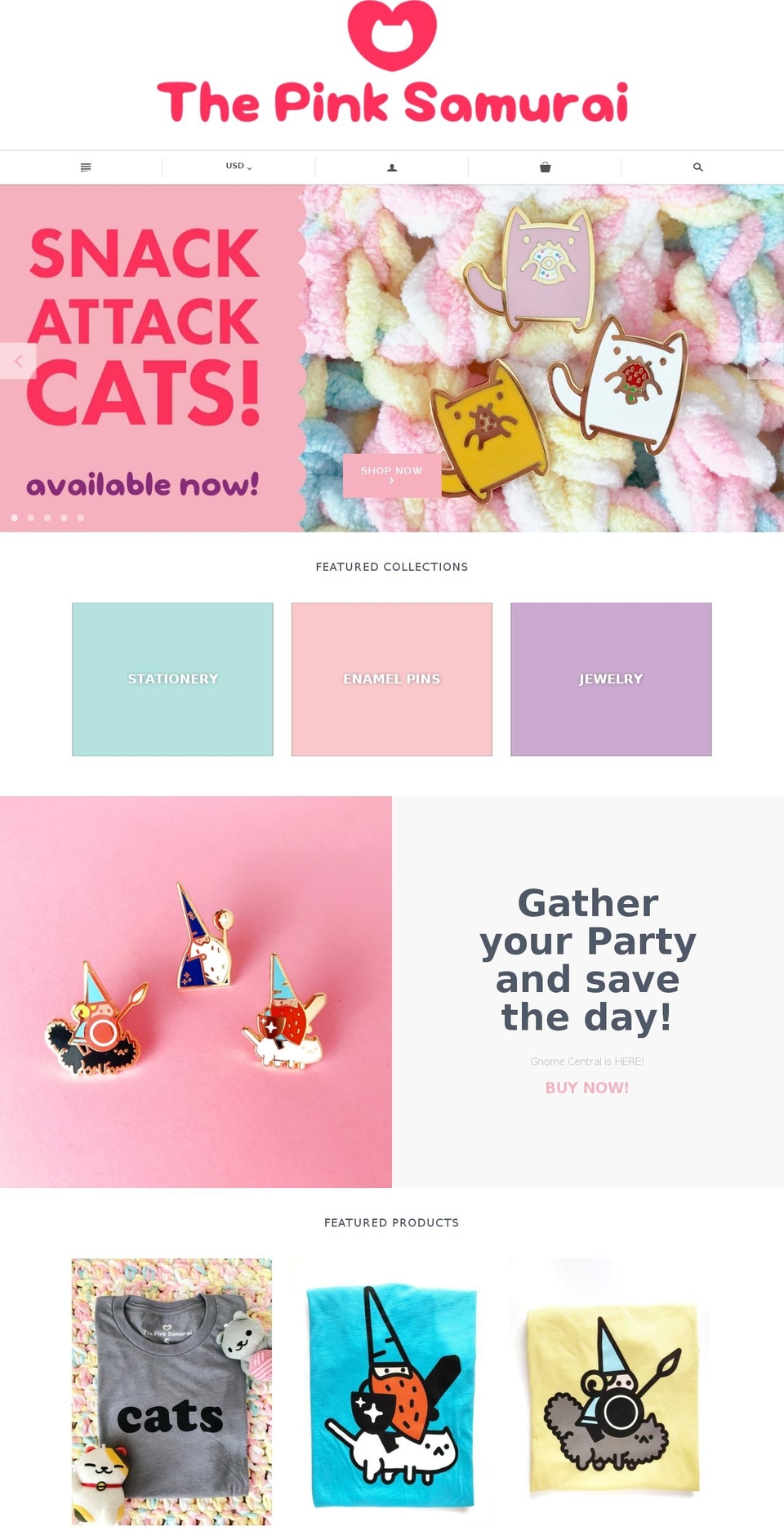dikawaii.com — Shopify storefront screenshot