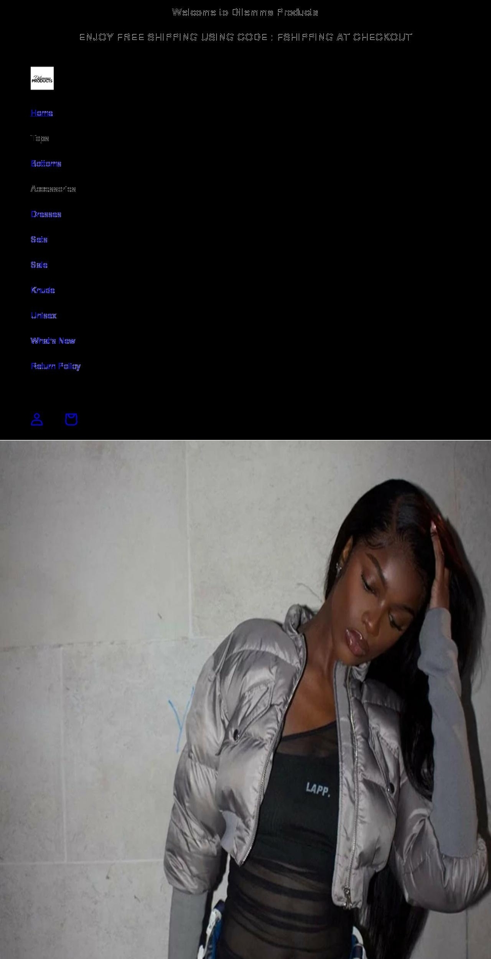 dilemmaproducts.com shopify website screenshot