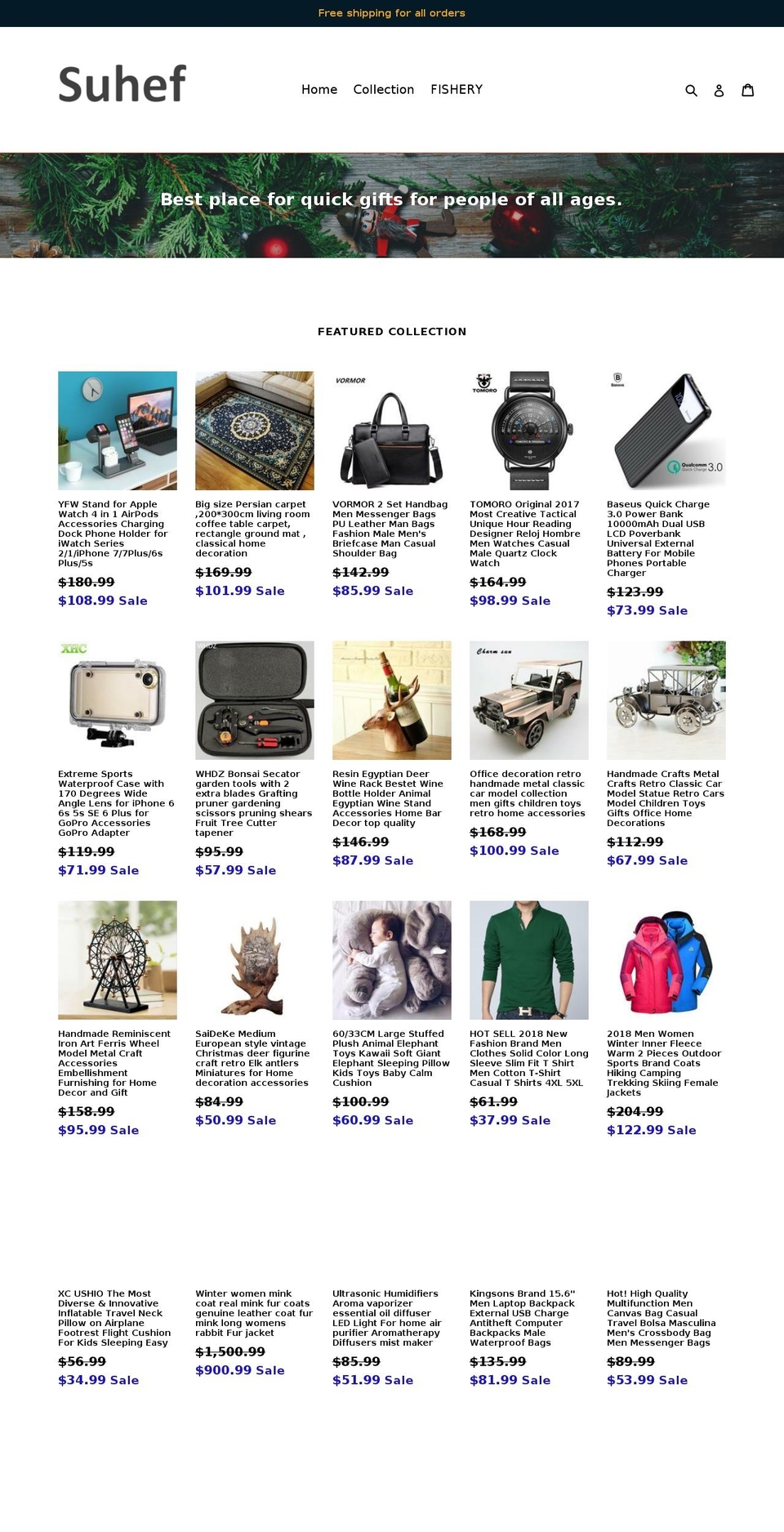 dilenciyiz.com — Shopify storefront screenshot