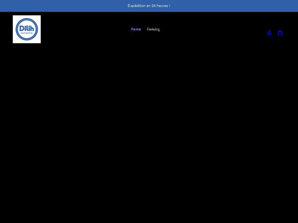 dilih.paris shopify website screenshot
