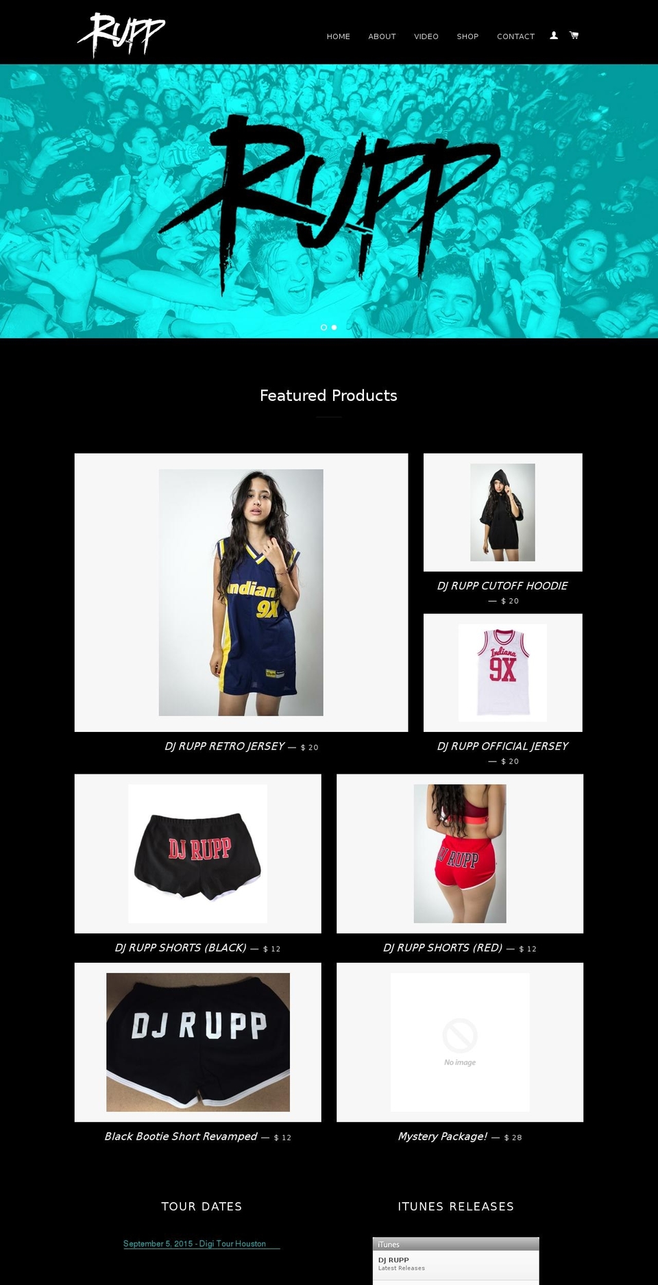 dillonrupp.com shopify website screenshot