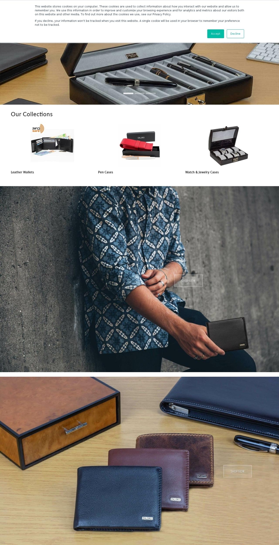 diloro.com shopify website screenshot