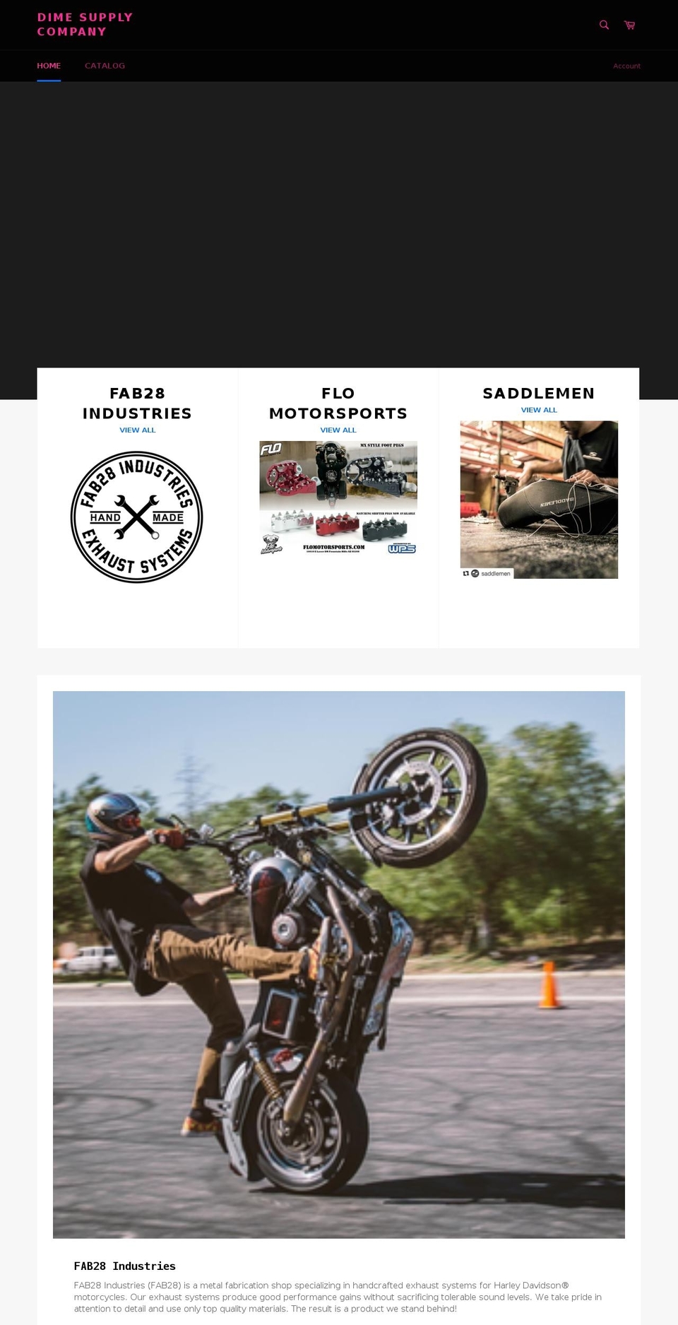 dimesupplyco.com — Shopify storefront screenshot
