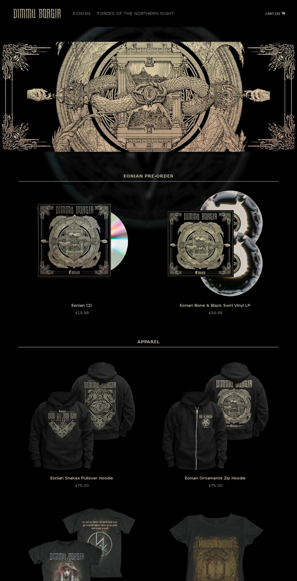may-25 Shopify theme site example dimmuborgirstore.com