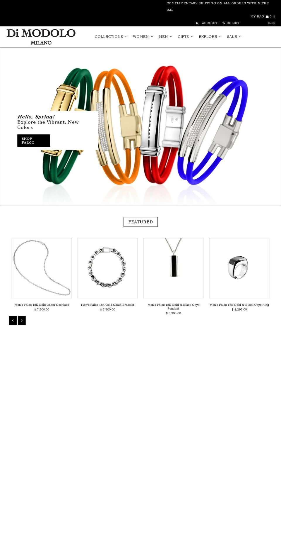 dimodolo.com shopify website screenshot