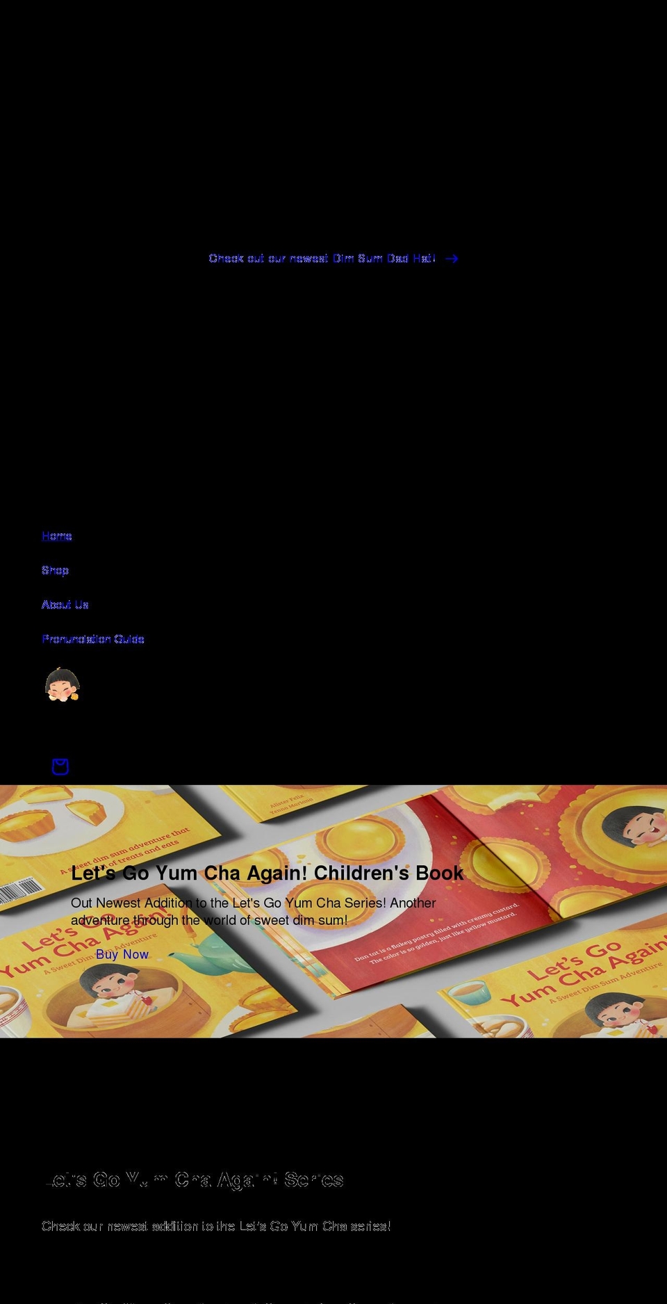 dimsumbooks.com shopify website screenshot