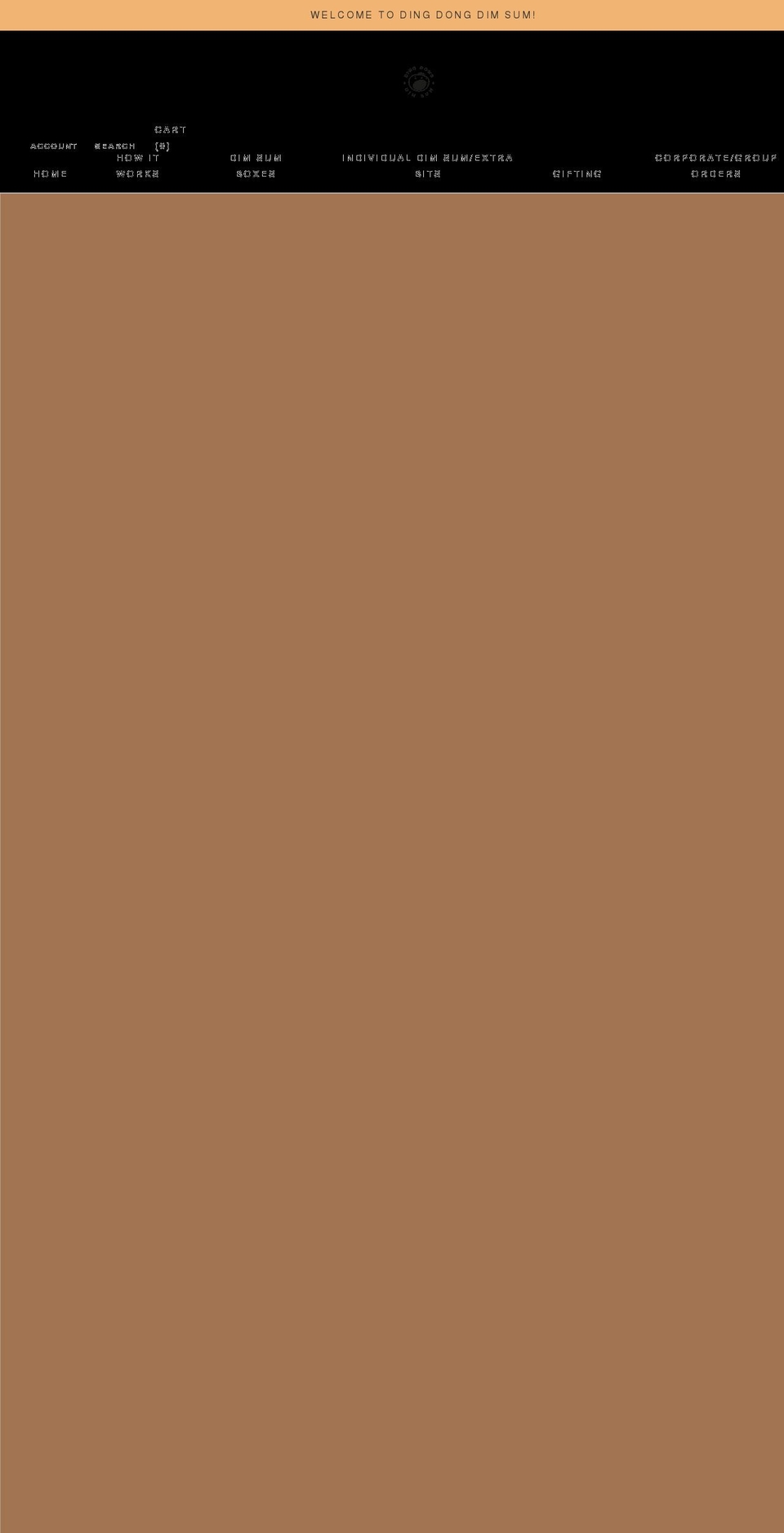 dingdongdimsum.com shopify website screenshot