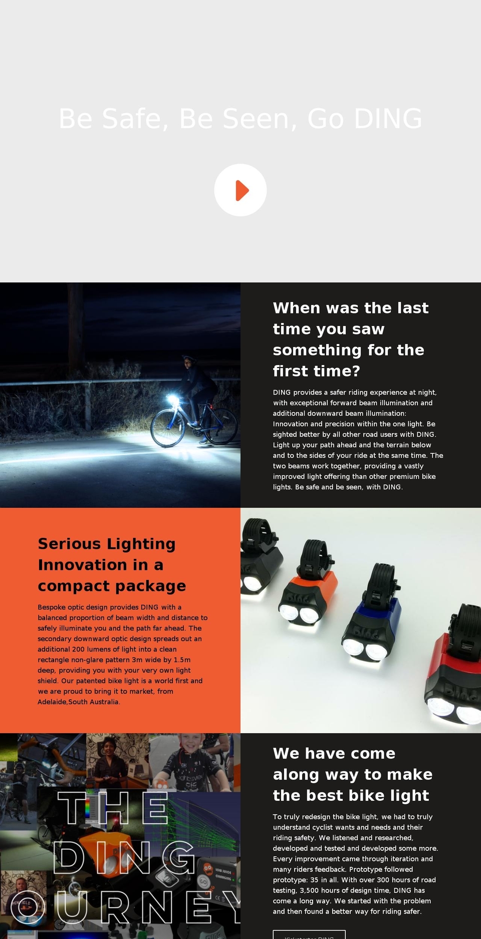 dinglights.com shopify website screenshot