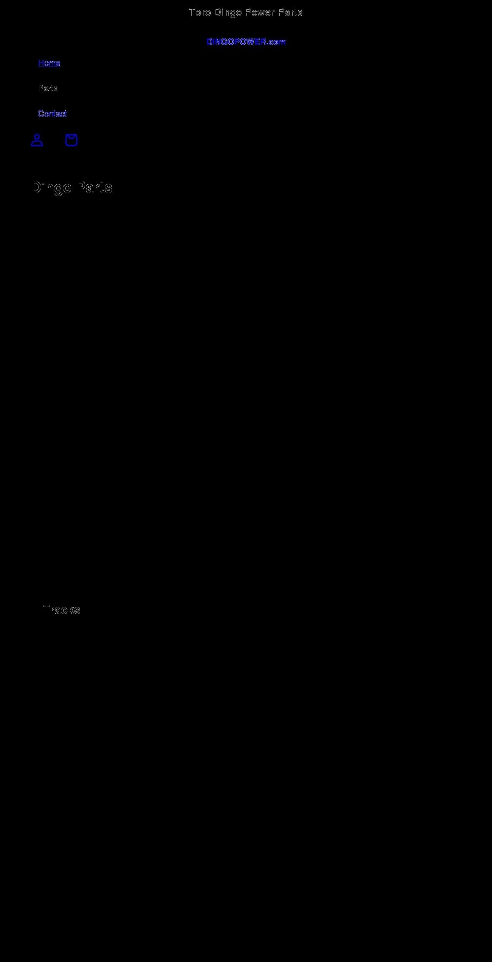 dingopower.com shopify website screenshot