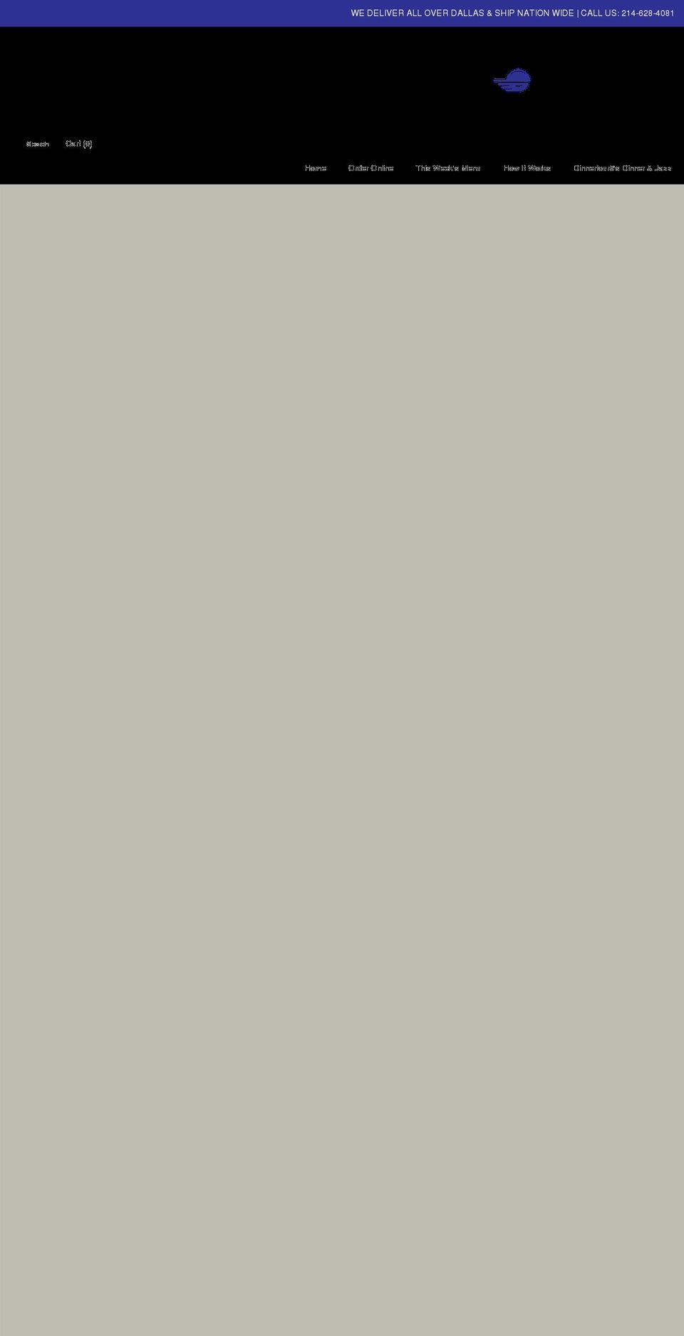 dinnerfour8.com shopify website screenshot