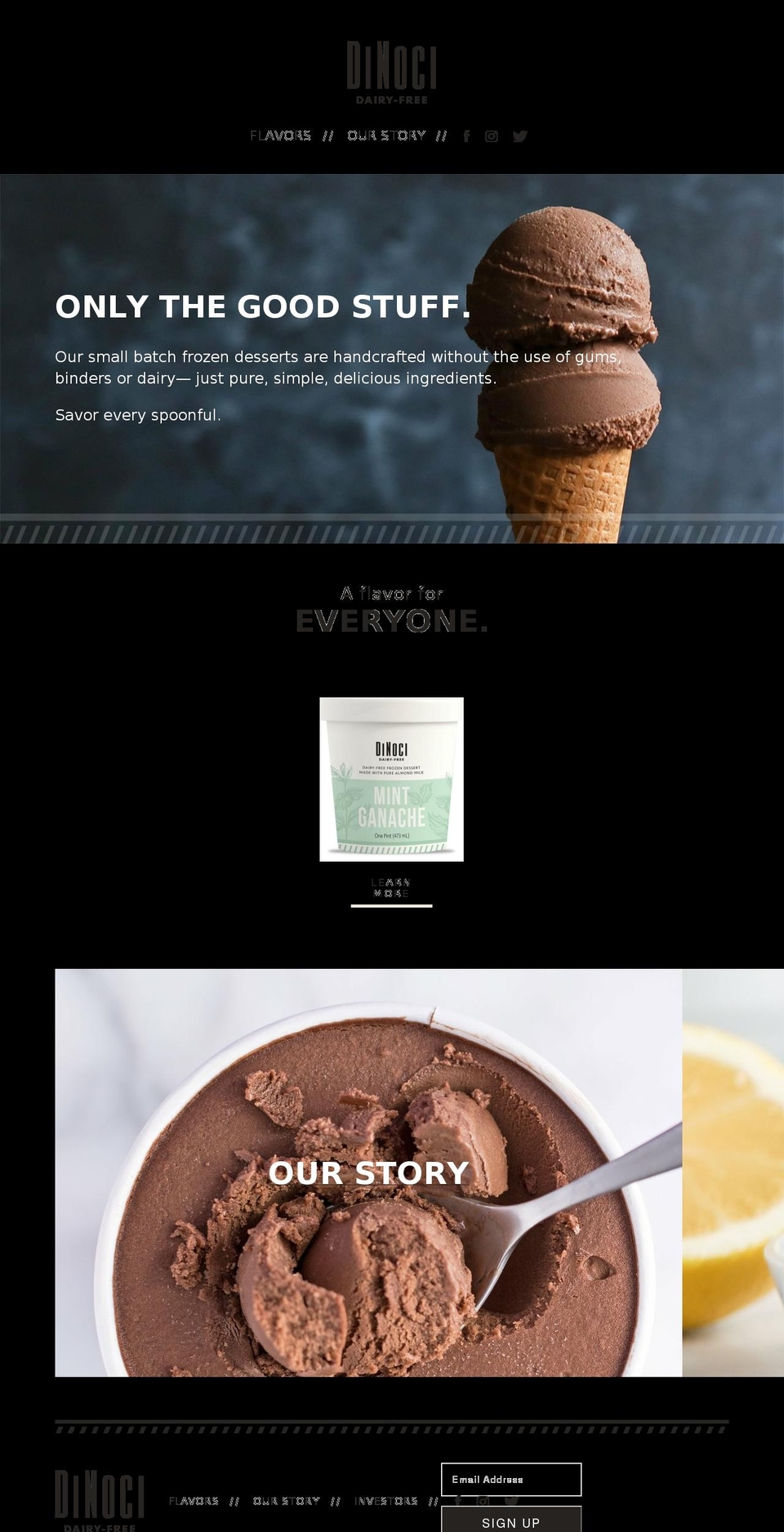 dinoci.com shopify website screenshot