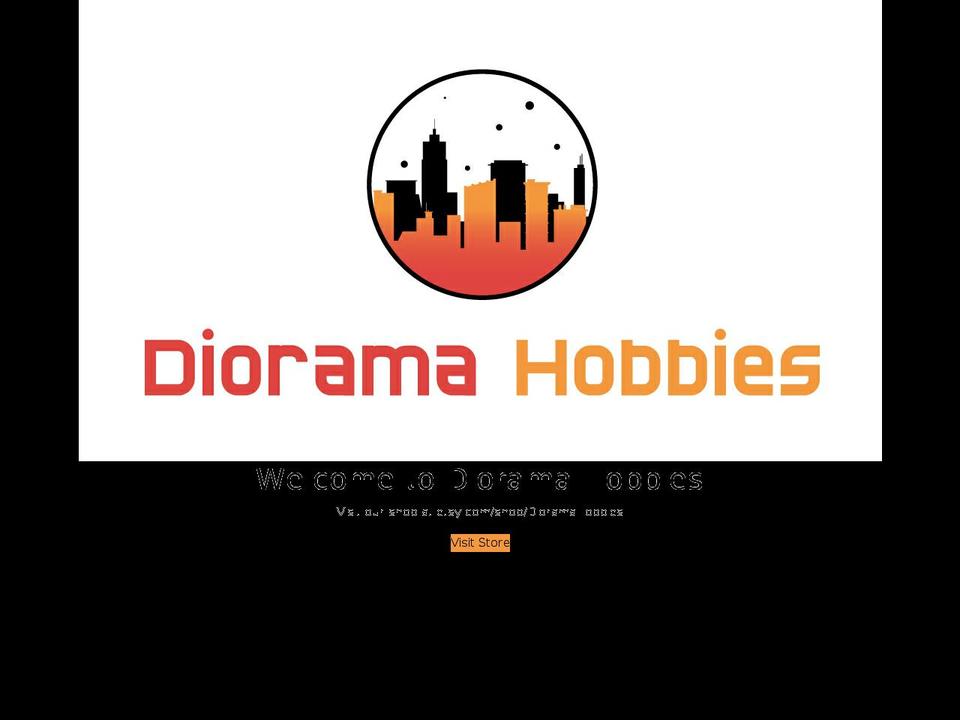 dioramahobbies.com — Shopify storefront screenshot