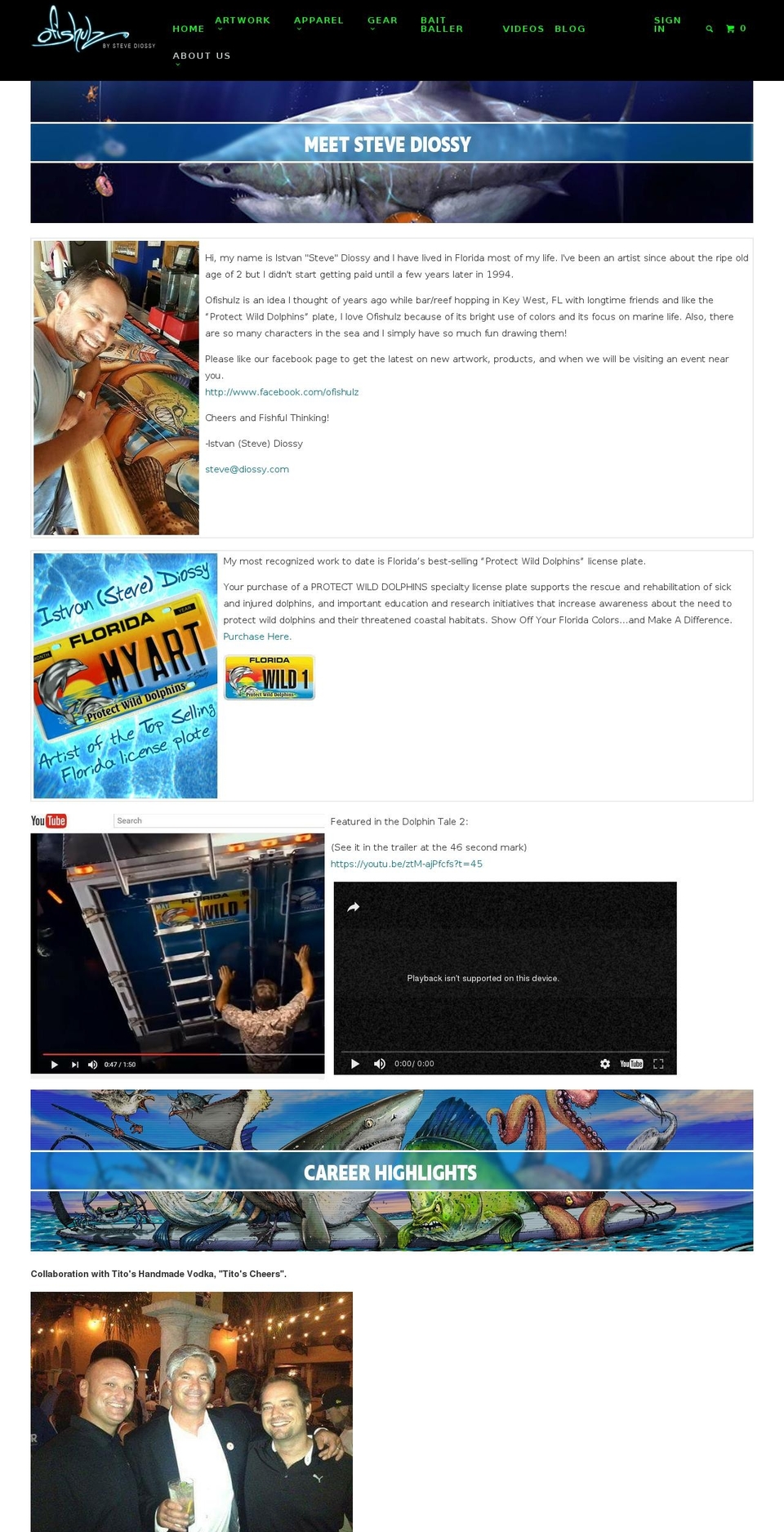 diossy.com shopify website screenshot