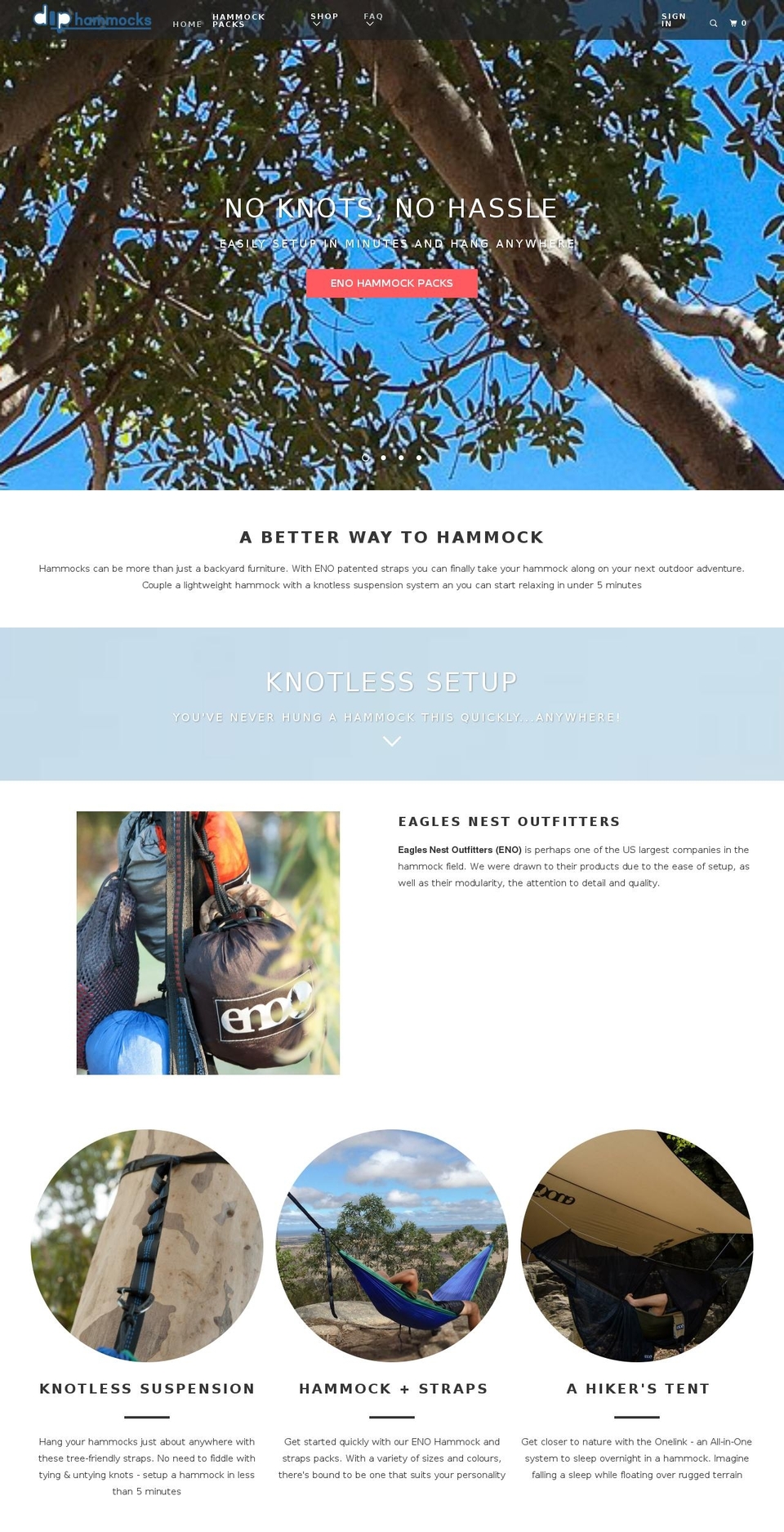 diphammocks.com — Shopify storefront screenshot