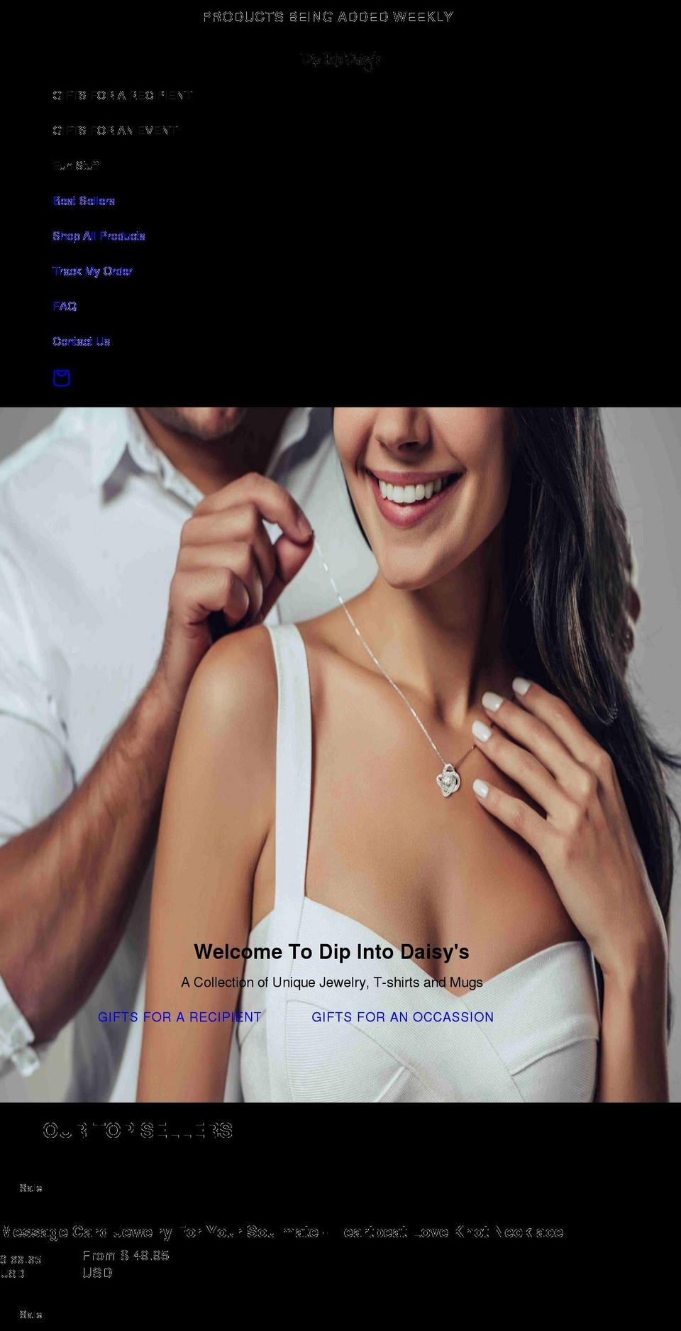 dipintodaisys.com — Shopify storefront screenshot