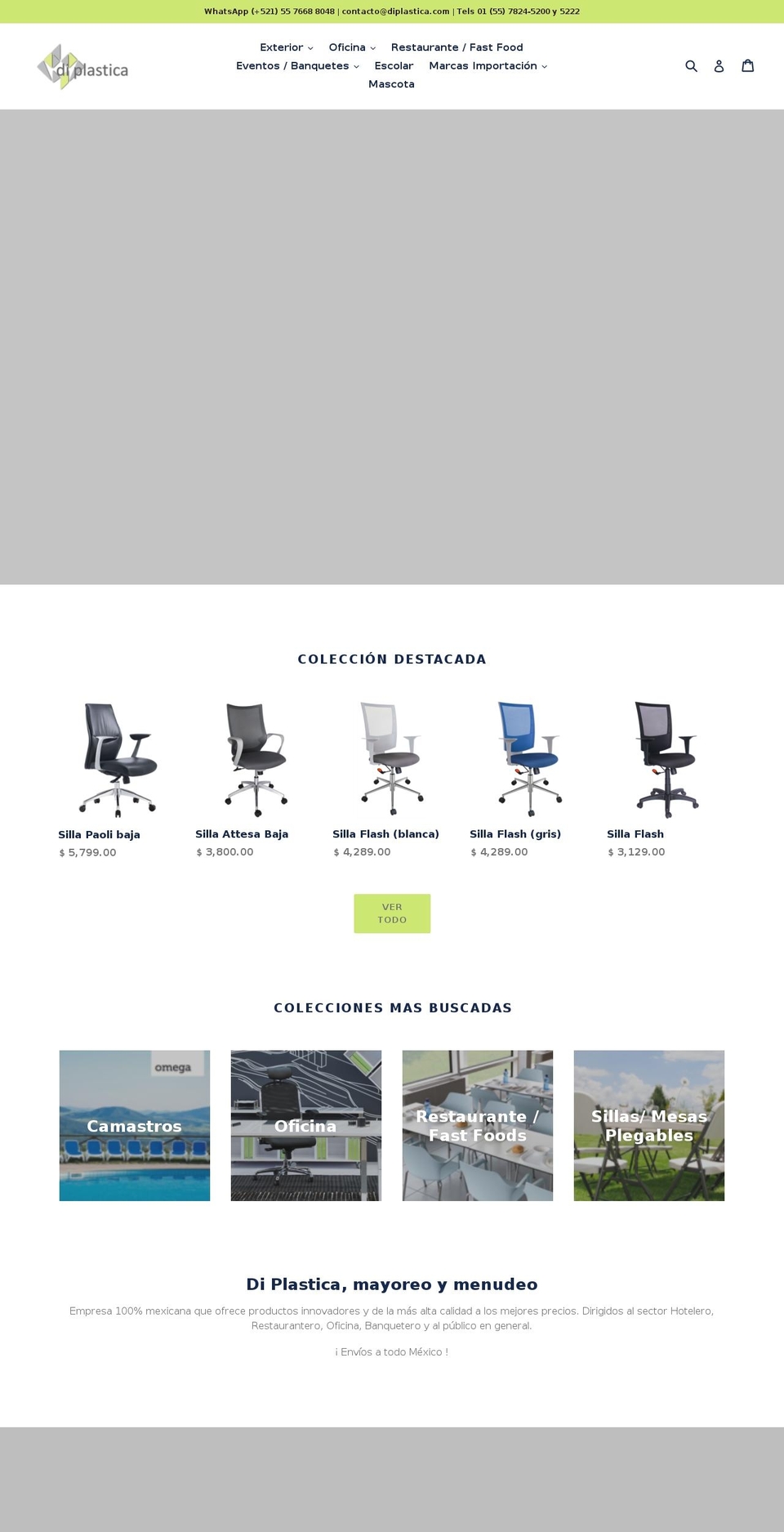 diplastica.com shopify website screenshot